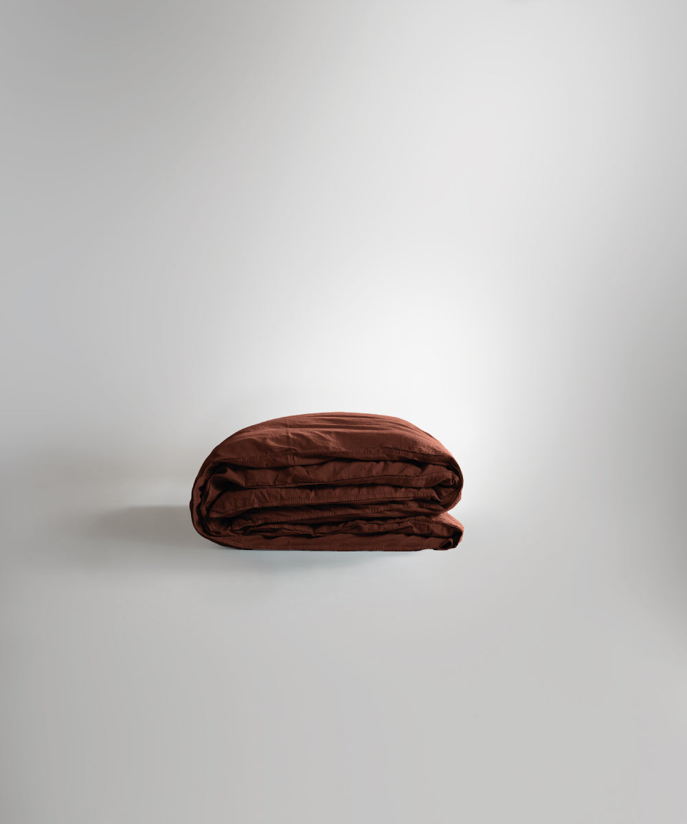 Stonewash 100% Yıkanmış Pamuk Nevresim Autumn