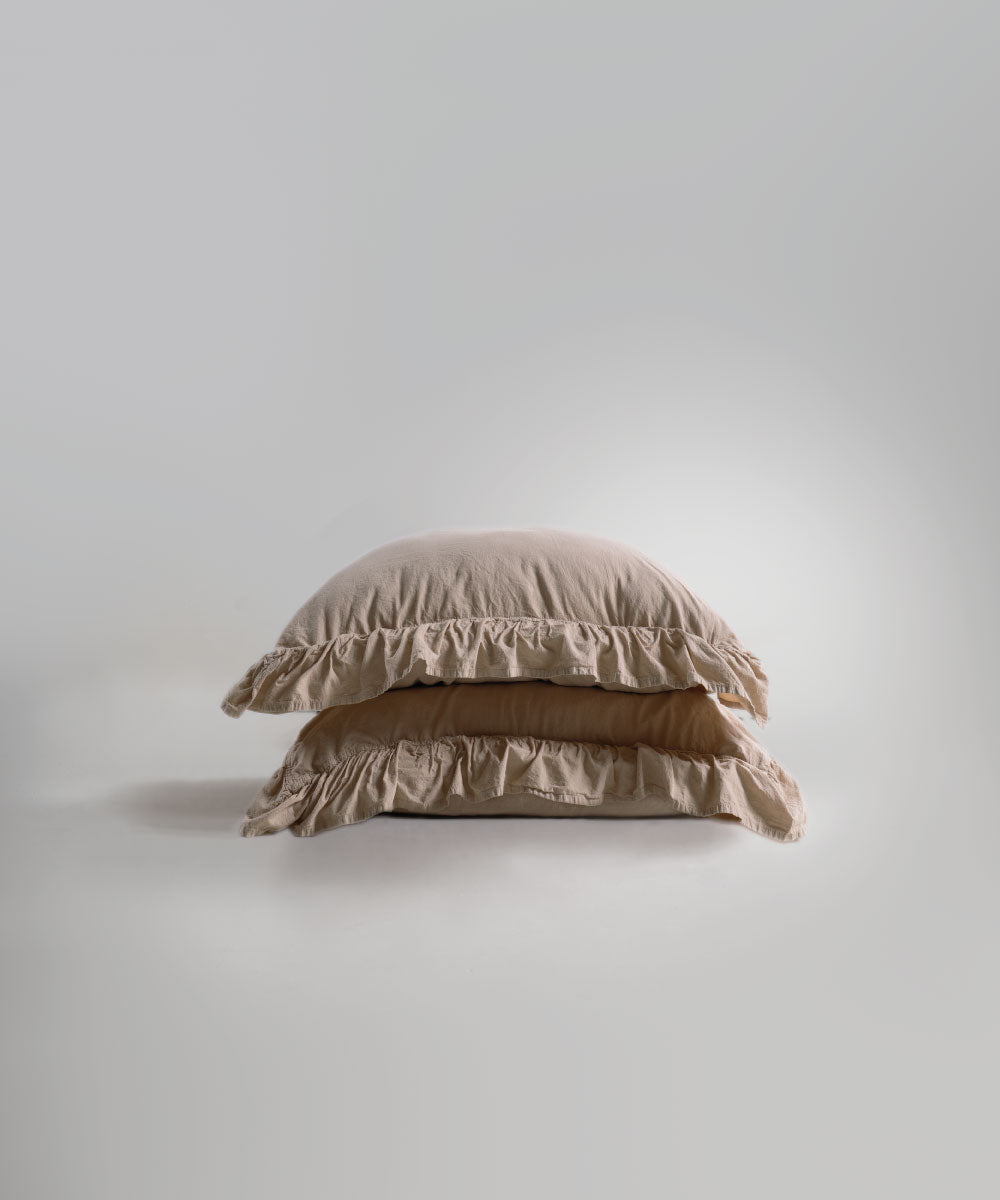 Stonewash 100% Yıkanmış Pamuk Exclusive Yastık Kılıfı Akdeniz Beji