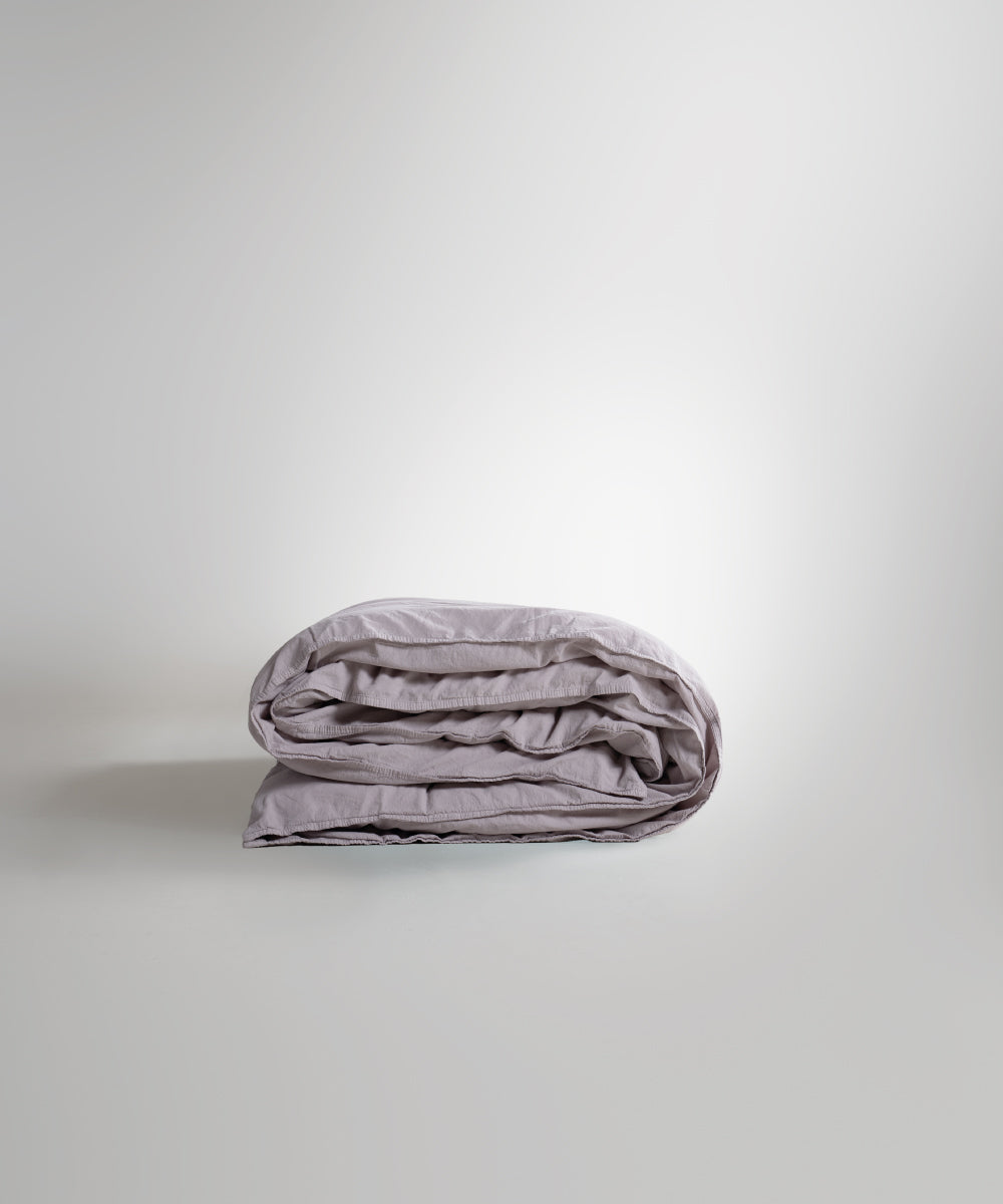 Stonewash 100% Yıkanmış Pamuk Nevresim Opal Grey