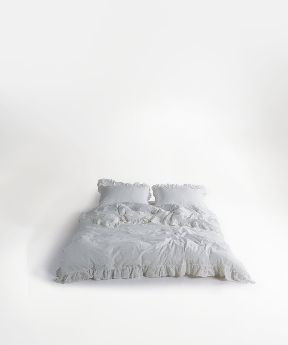 Stonewash 100% Yıkanmış Pamuk Exclusive Nevresim Snow White