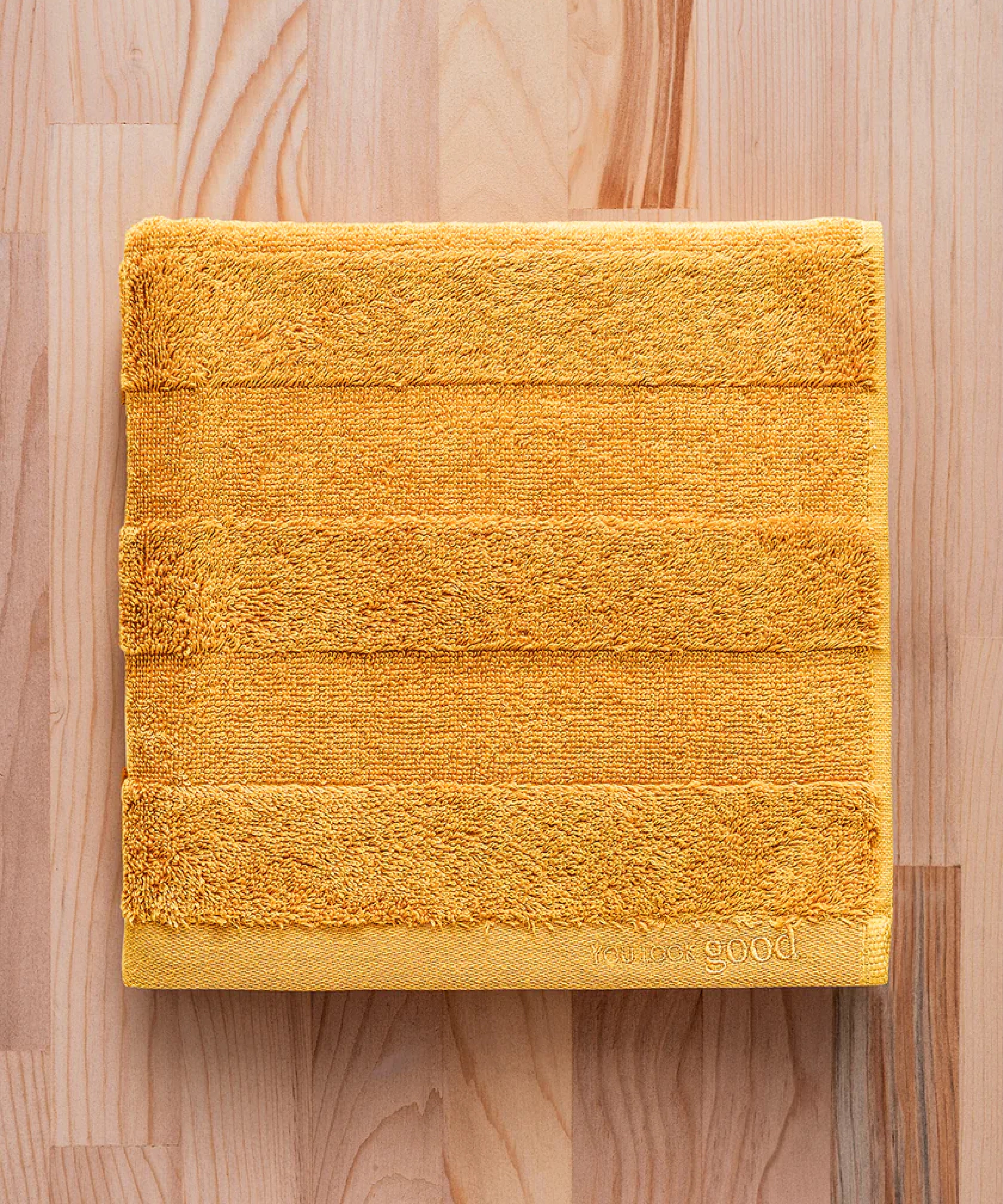 Mons - 50x90 cm 2’li Havlu Seti - Mustard