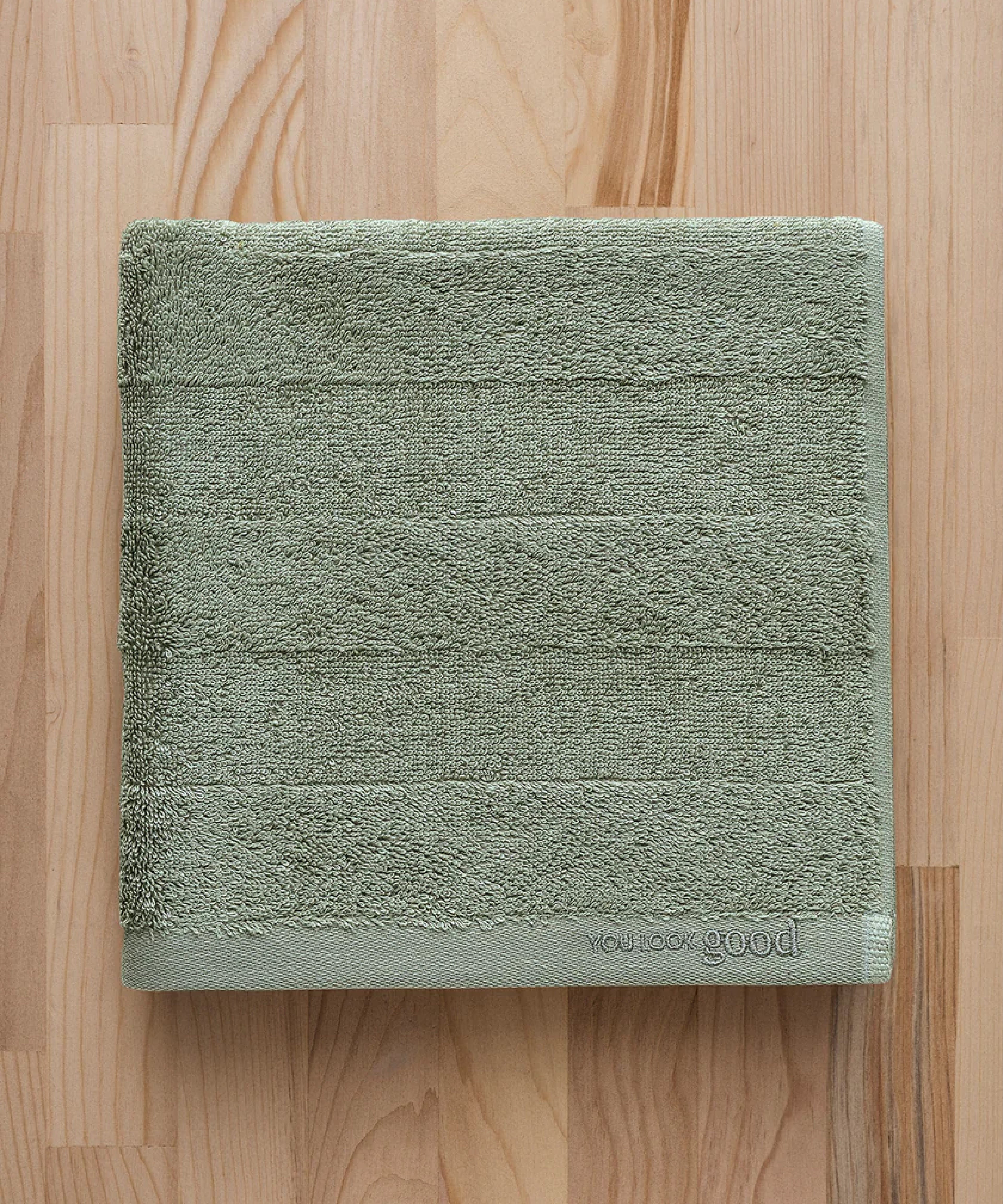 Mons- 50x90 cm 2’li Havlu Seti - Green