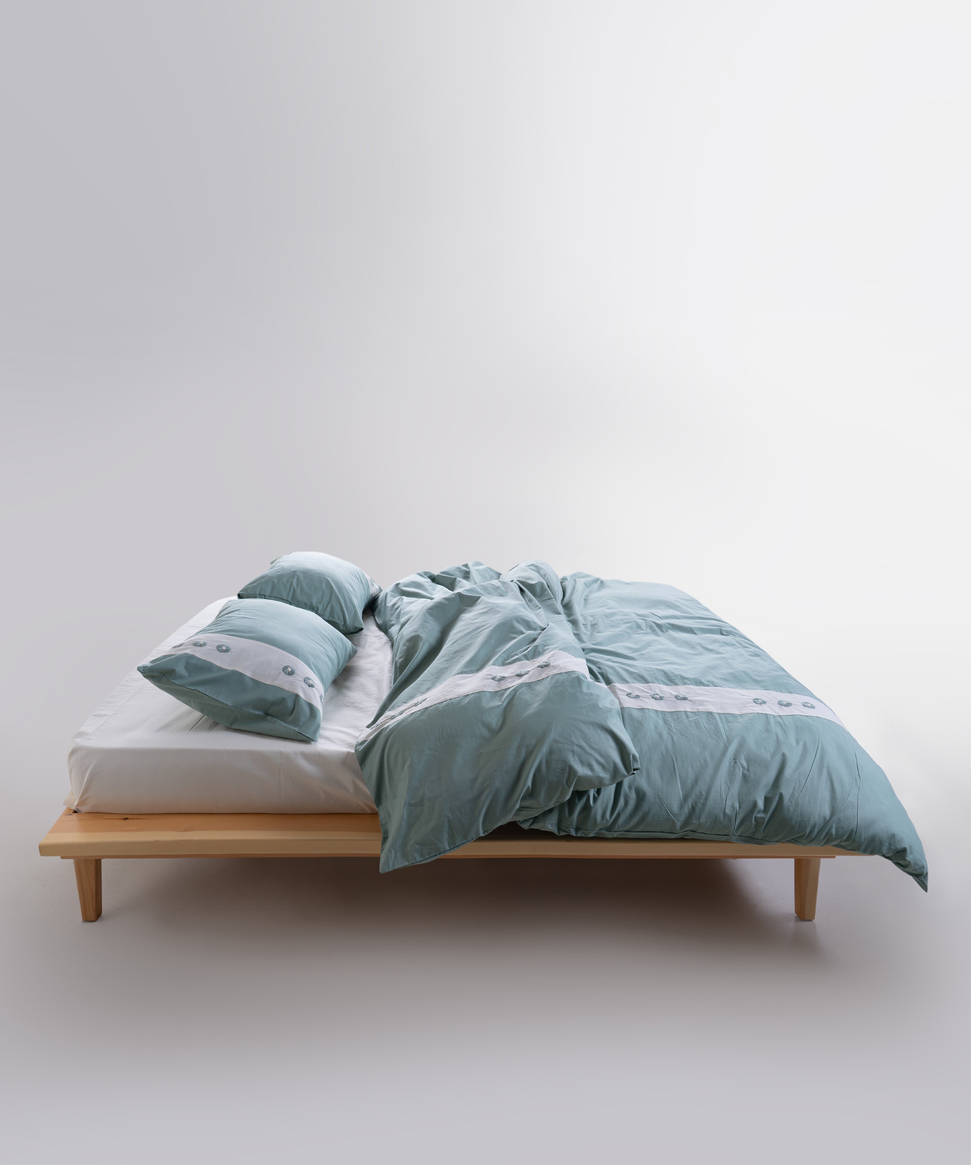 Prima %100 Pamuk El Nakışlı Nevresim Takımı - Daisy Green