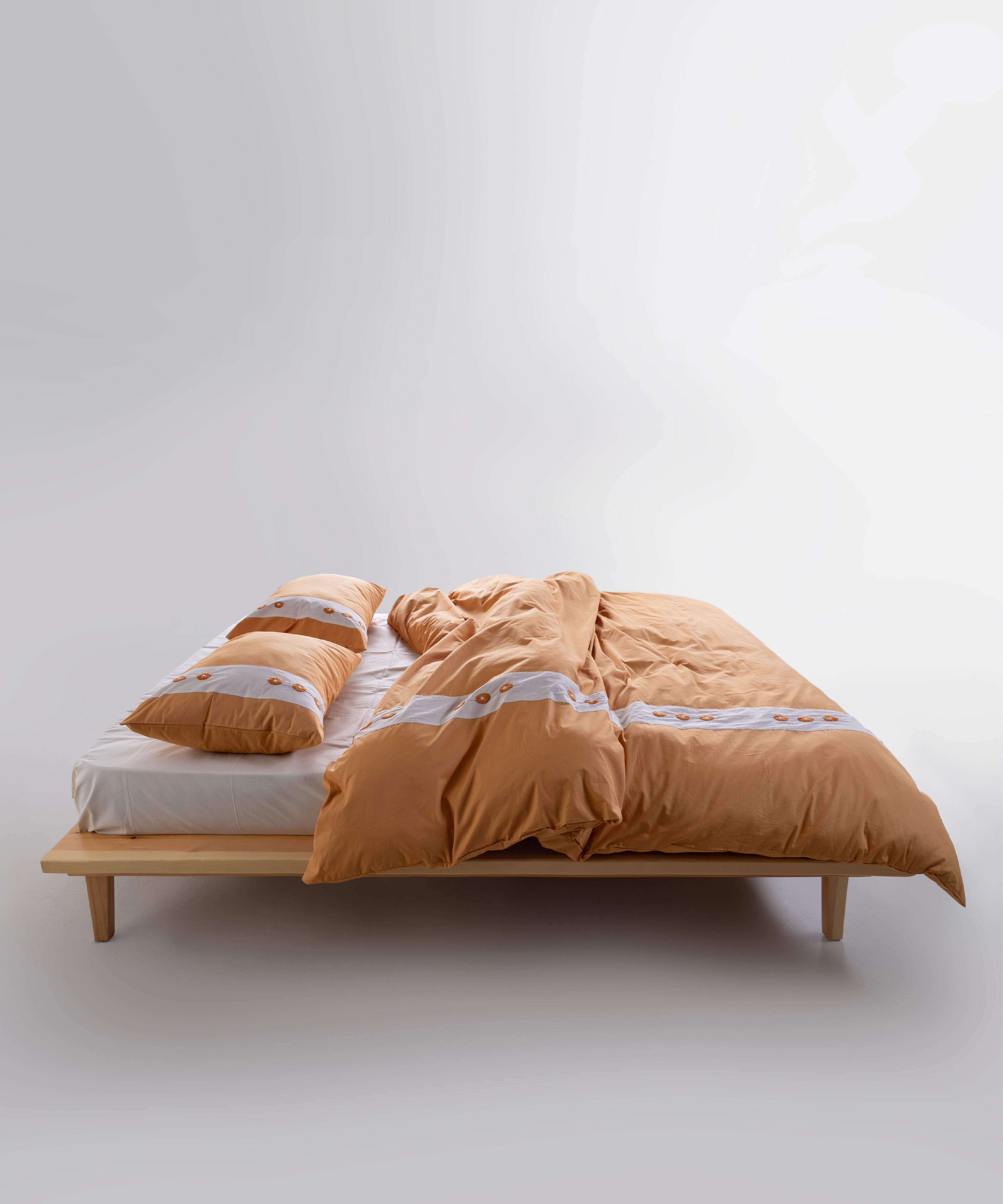 Prima %100 Pamuk El Nakışlı Nevresim Takımı - Daisy Hardal