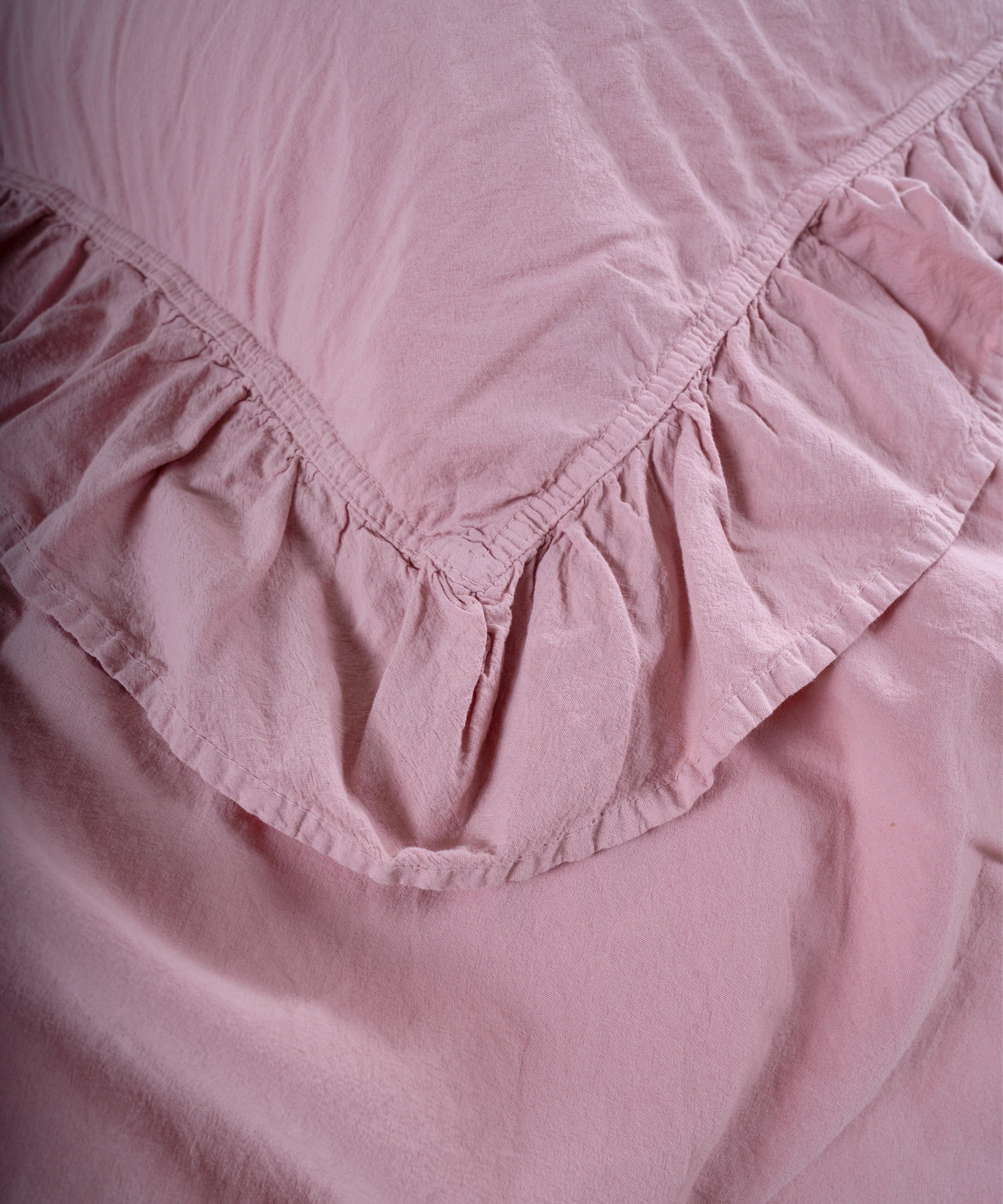 Stonewash 100% Yıkanmış Pamuk Exclusive Nevresim Takımı Pale Mavue