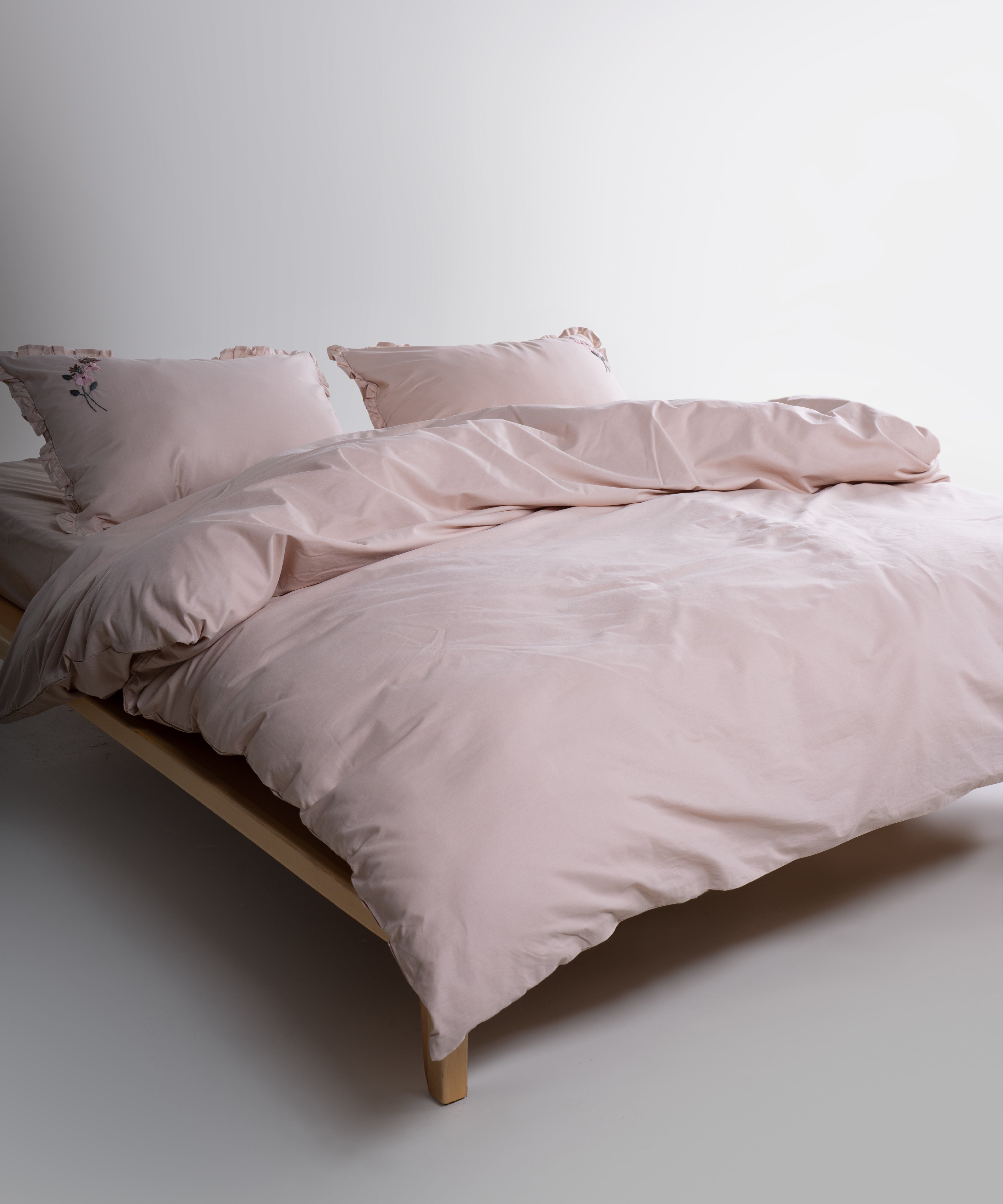 Prima %100 Pamuk El Nakışlı Nevresim Takımı - Valentino Bej