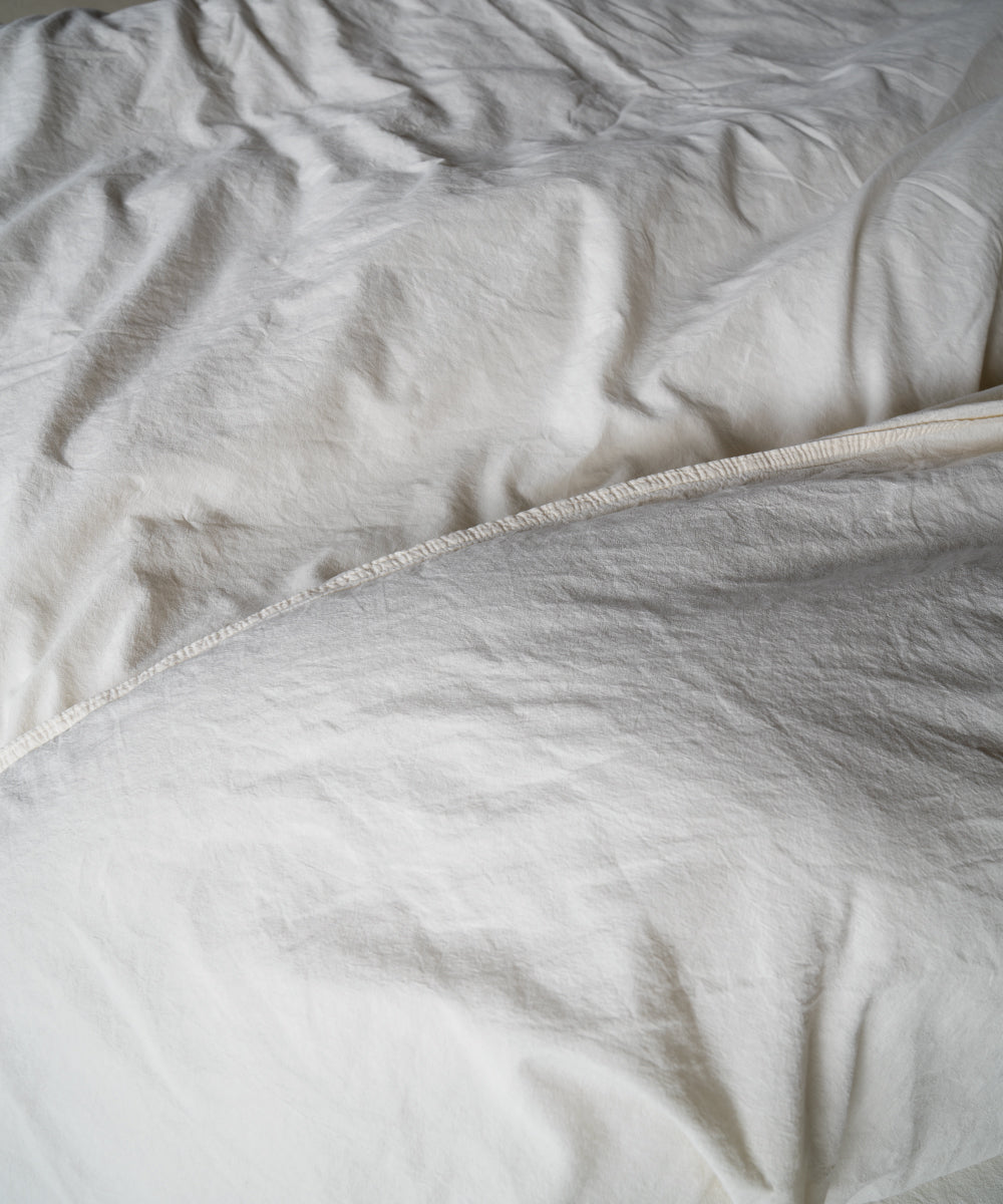 Stonewash 100% Yıkanmış Pamuk Nevresim Takımı Snow White