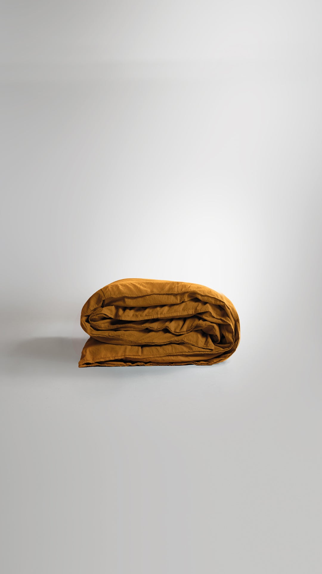 Stonewash 100% Yıkanmış Pamuk Nevresim Seti Mustard
