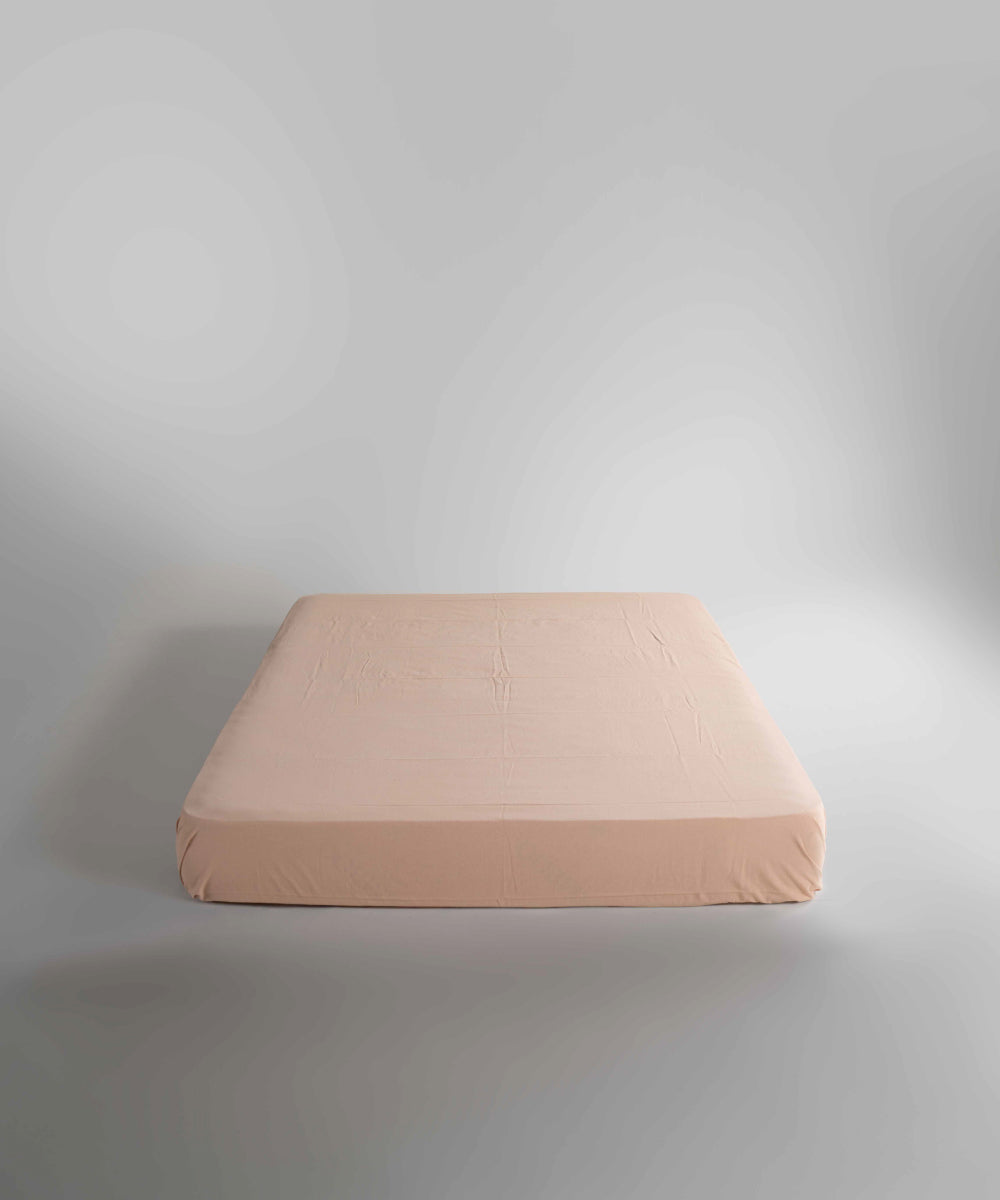 Stonewash 100% Yıkanmış Pamuk Çarşaf Akdeniz Beji