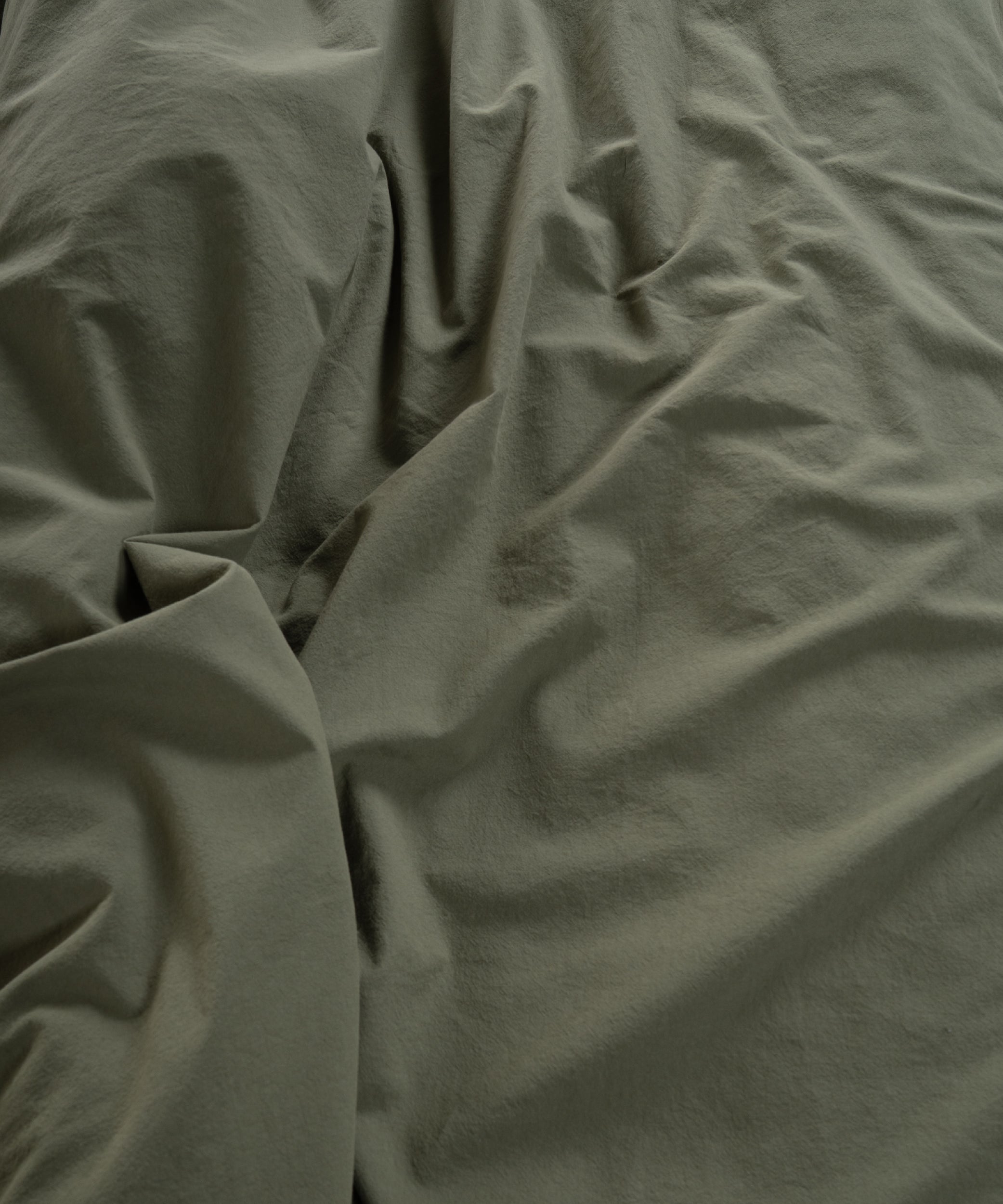 Stonewashed Capulet Olive 100% Soft Pamuk Düz Çarşaf | Limasso