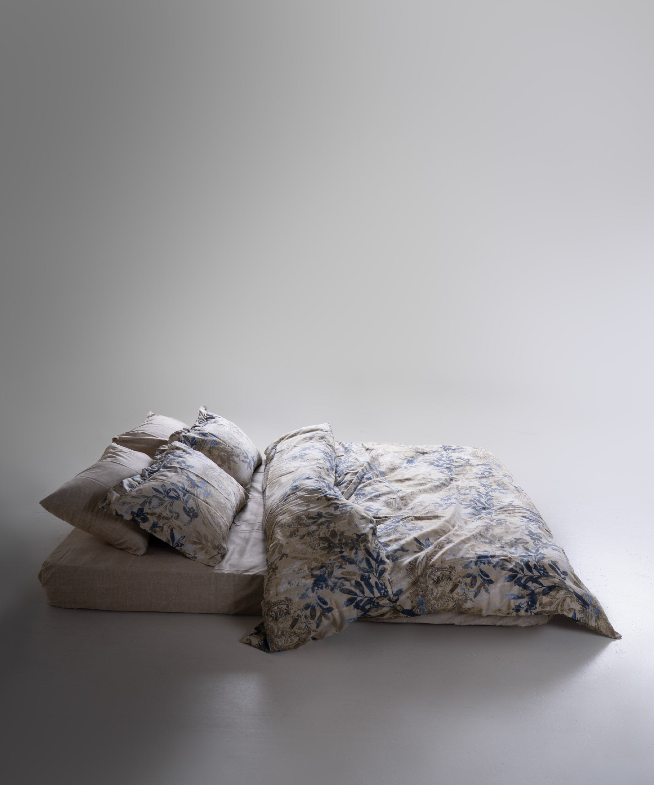 %100 Pamuk Baskılı Saten Nevresim Takımı - Cinque Terra