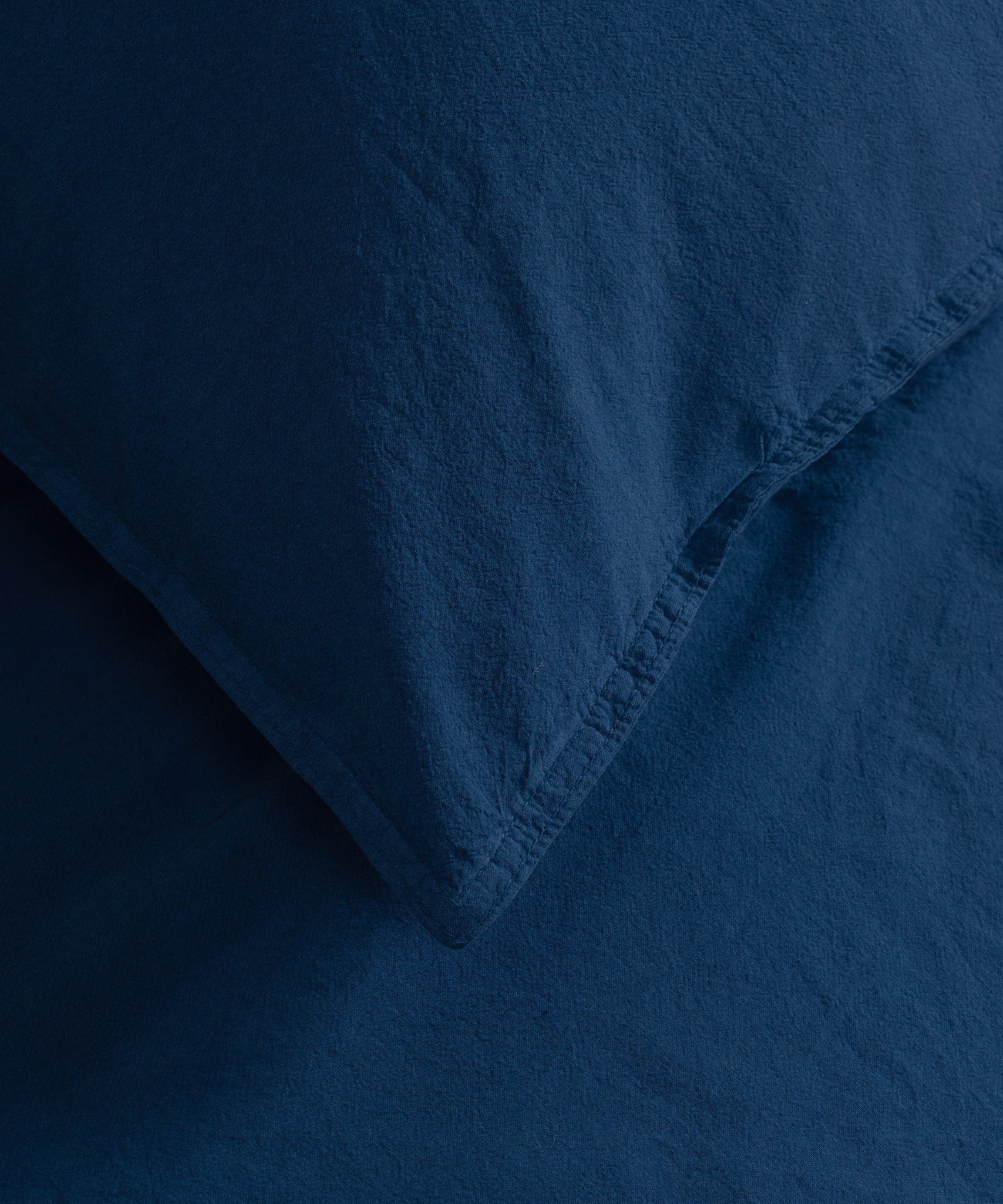 Stonewashed Dress Blue 100% Soft Pamuk Düz Çarşaf | Limasso