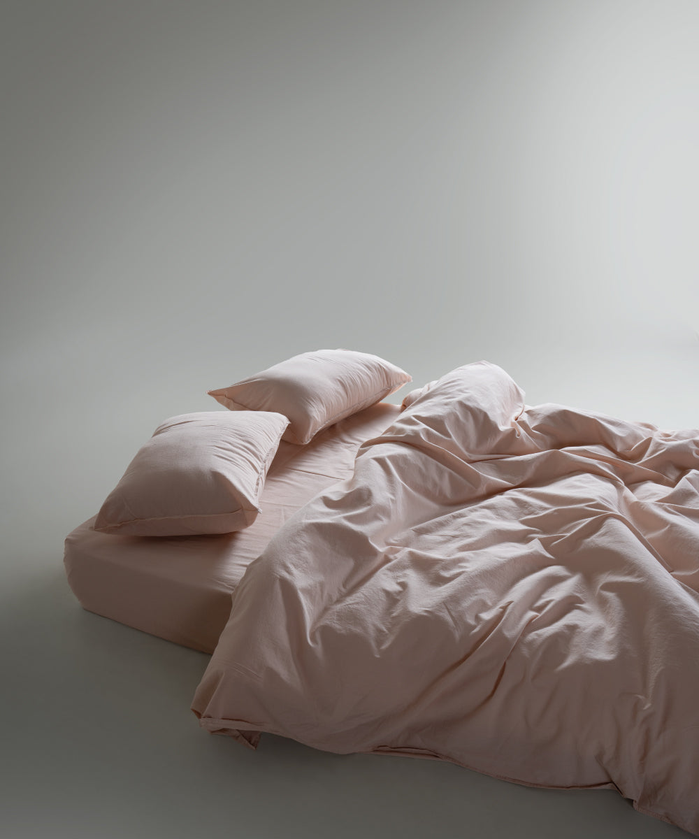 Stonewash 100% Yıkanmış Pamuk Nevresim Takımı Pristine