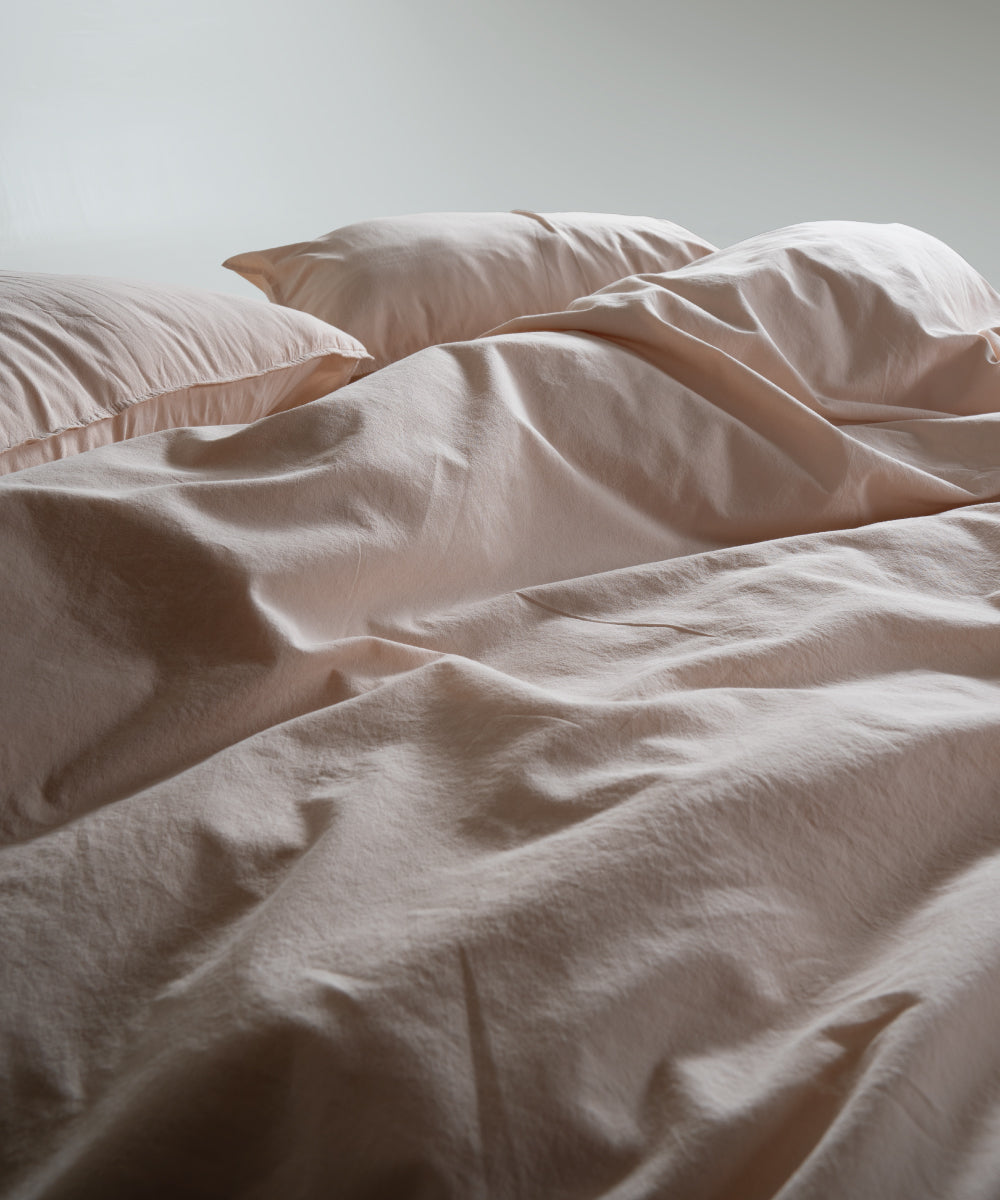 Stonewash 100% Yıkanmış Pamuk Nevresim Takımı Pristine