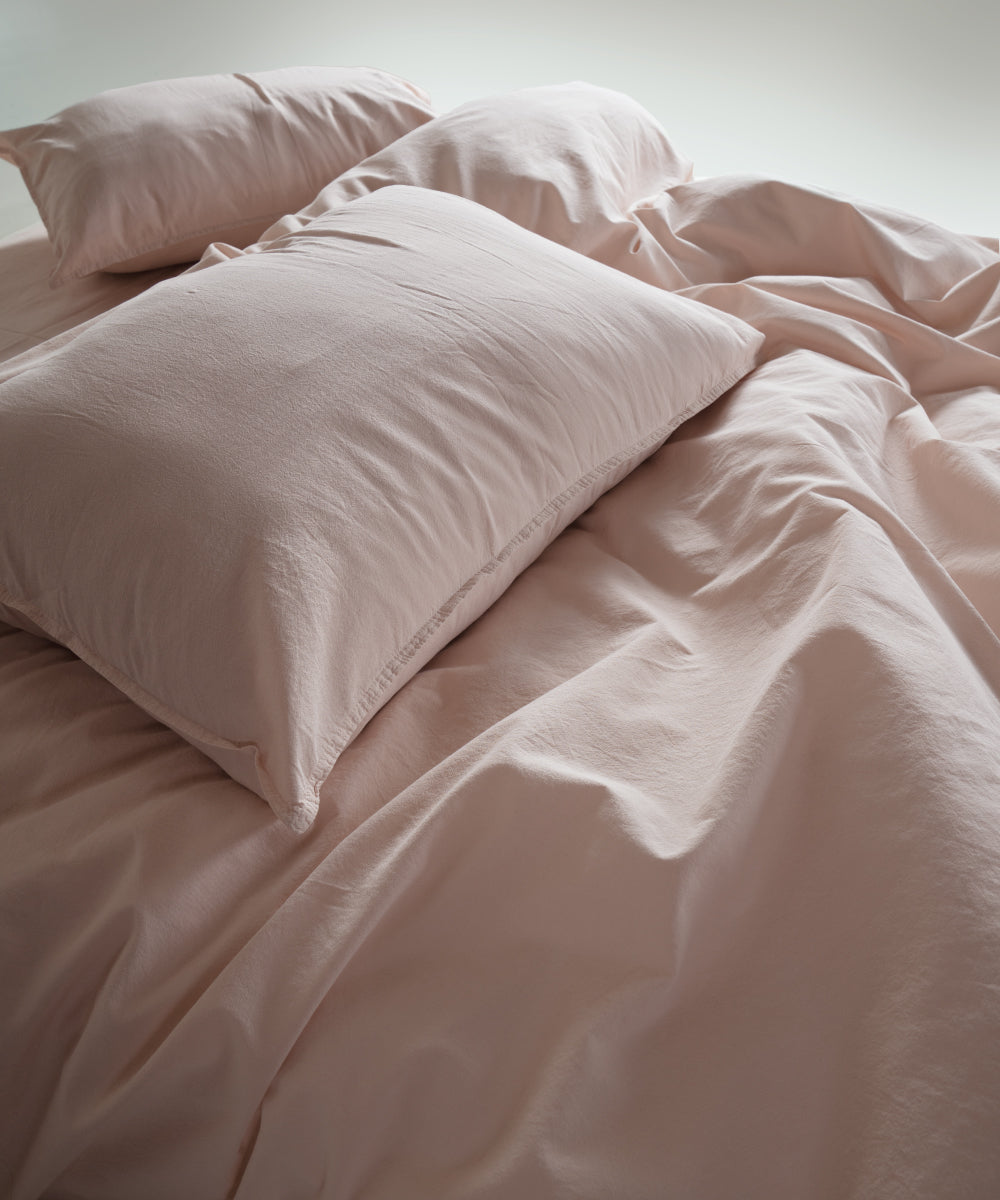 Stonewash 100% Yıkanmış Pamuk Nevresim Takımı Pristine