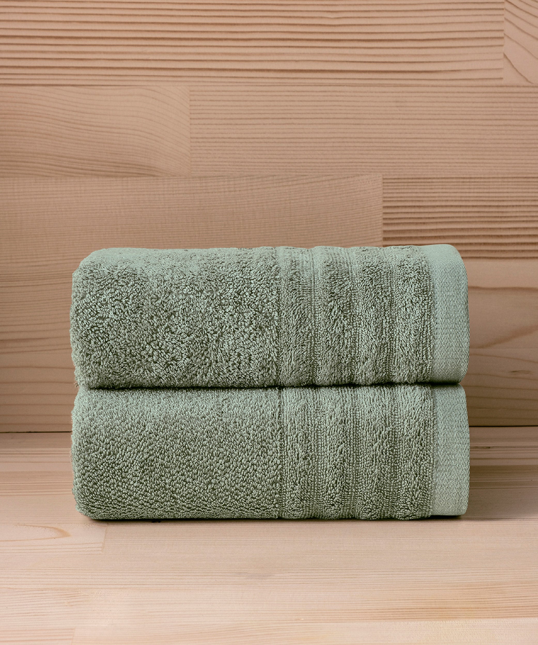 Lapis- 50x90 cm 2’li Havlu Seti - Green