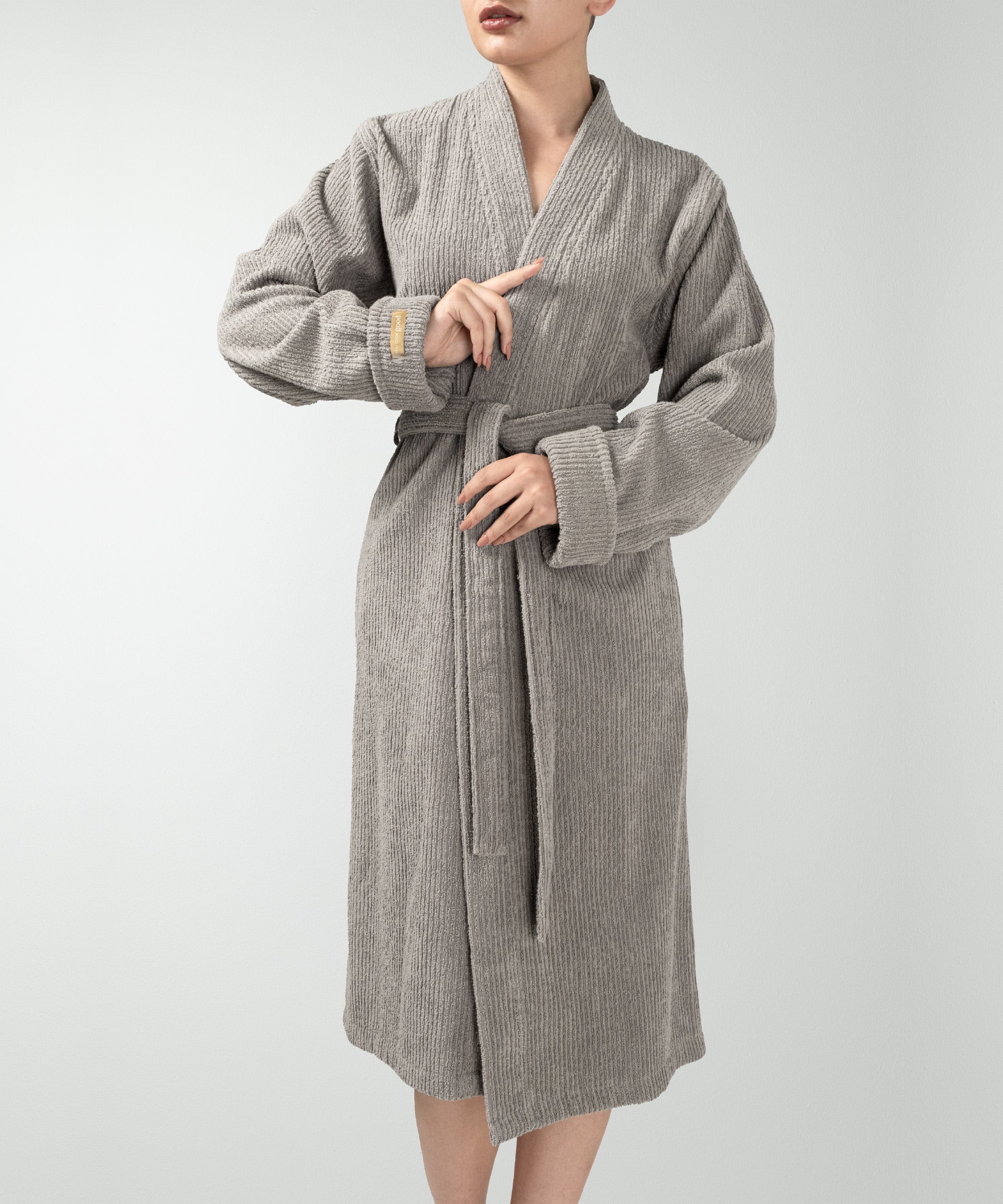 Pana - Unisex Bornoz Grey