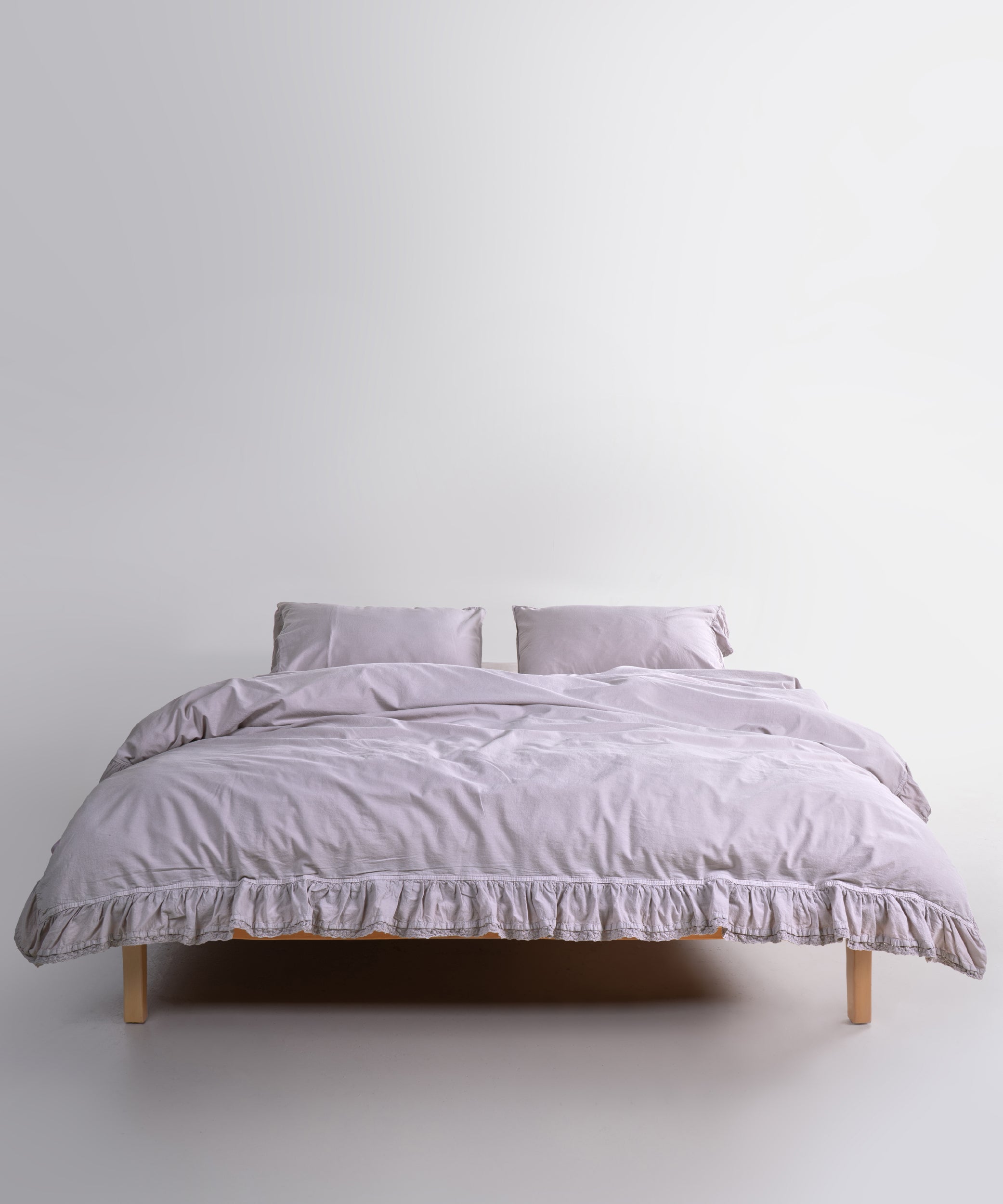 Sicilia Opal Grey %100 Pamuk Nevresim Takımı – Stonewashed | Limasso