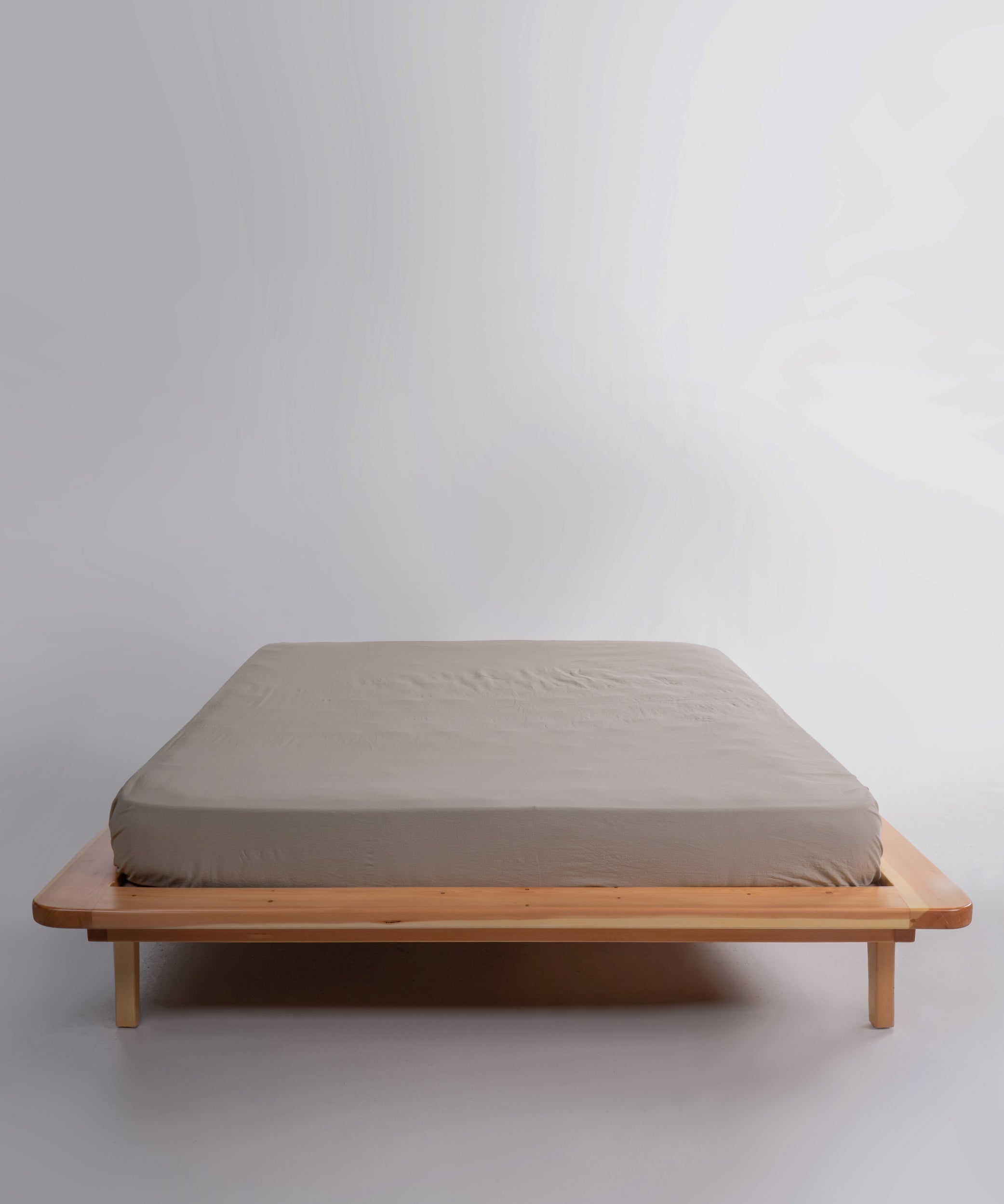 Stonewashed Oxfordtan 100% Soft Pamuk Düz Çarşaf | Limasso