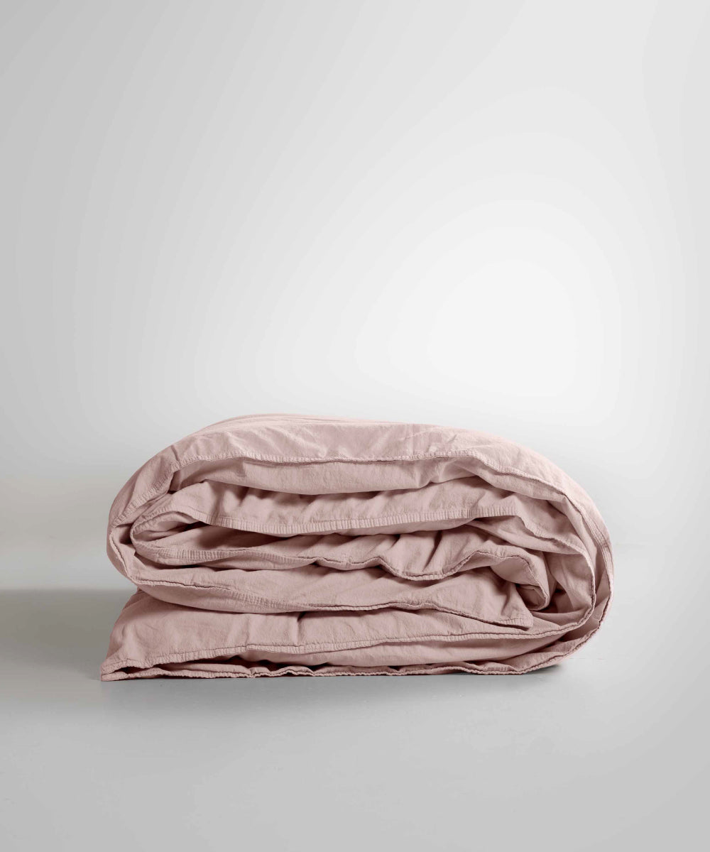 Stonewash 100% Yıkanmış Pamuk Nevresim Seti Pristine