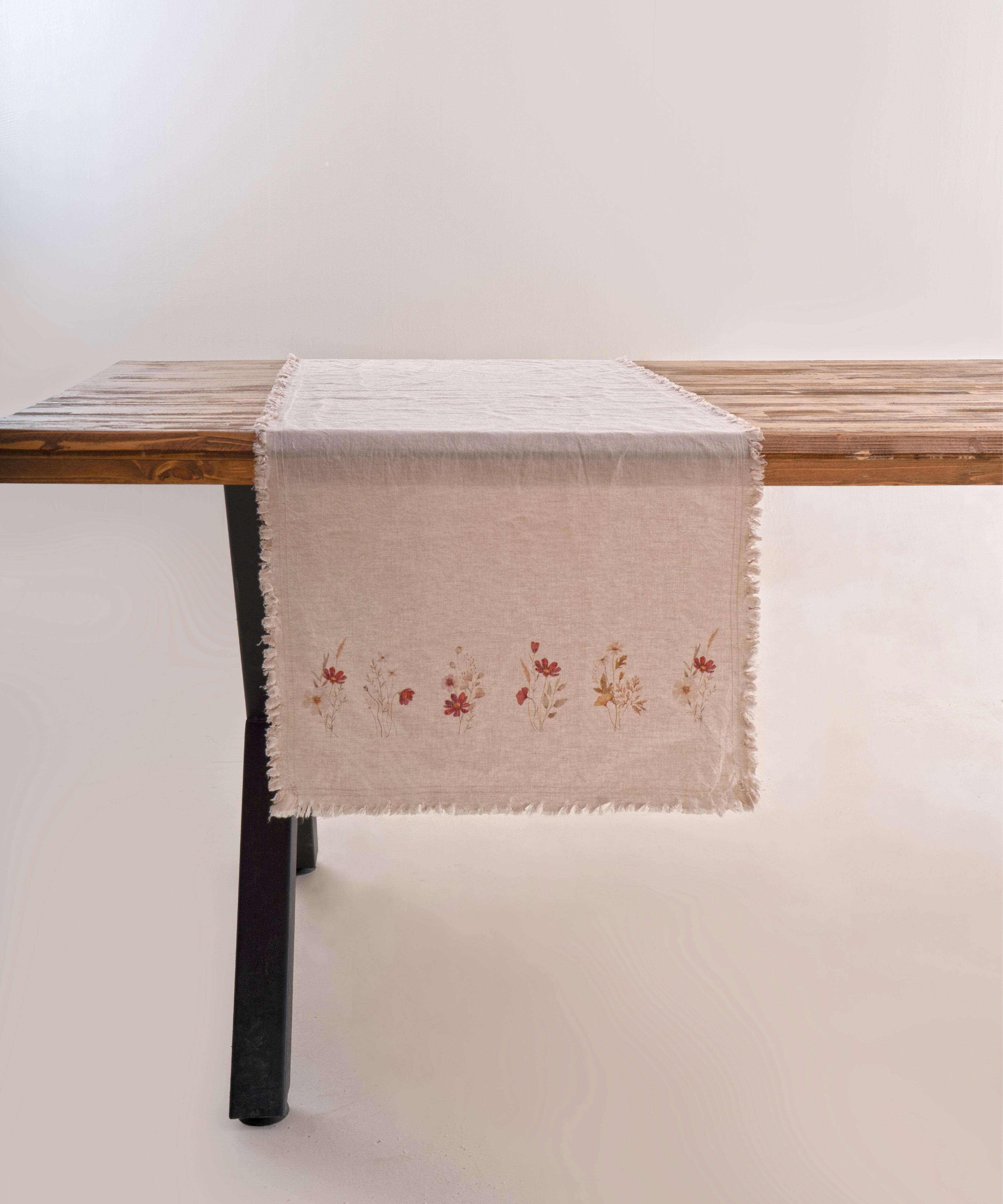 Brise Printanière %100 Pamuk Garment Wash Runner 2&