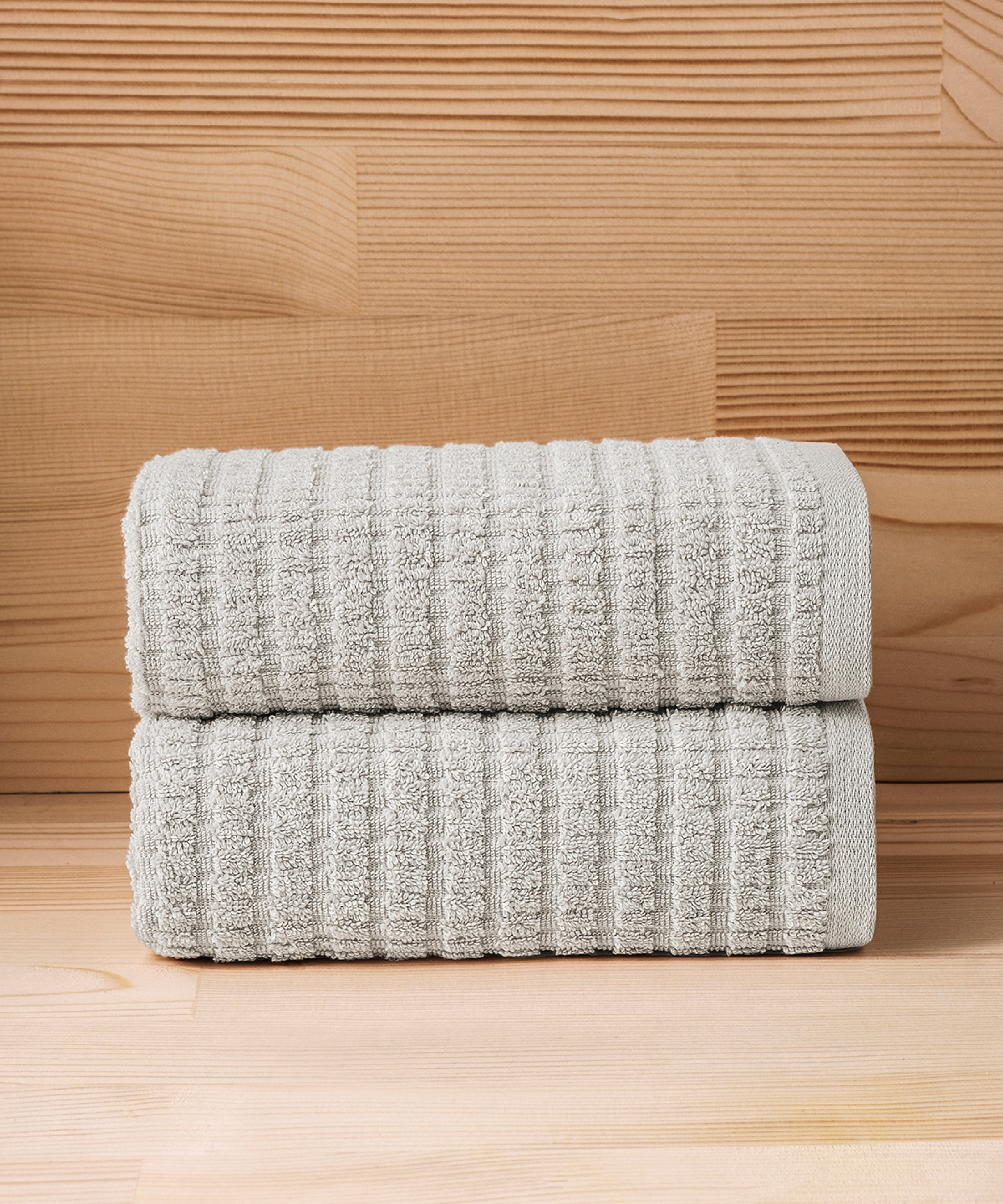 Penta- 50x90 cm 2’li Havlu Seti - Stone