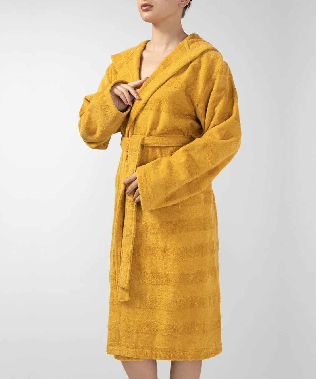 Mons - Unisex Bornoz - Mustard