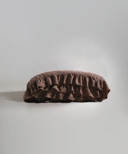 Stonewash 100% Yıkanmış Pamuk Exclusive Nevresim Wood Smoke