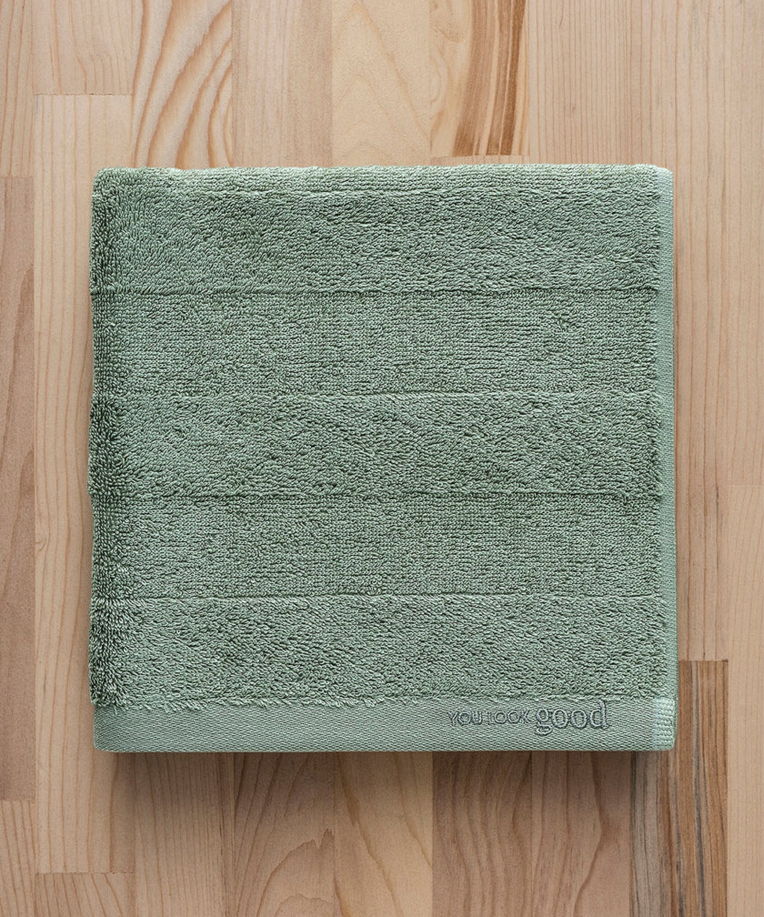 Mons Set - 50x90cm 1 Havlu + 70x140cm 1 Havlu Green