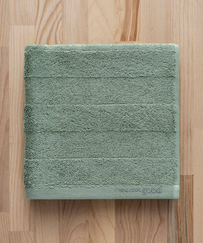 Mons Set - 50x90cm 1 Havlu + 70x140cm 1 Havlu Green