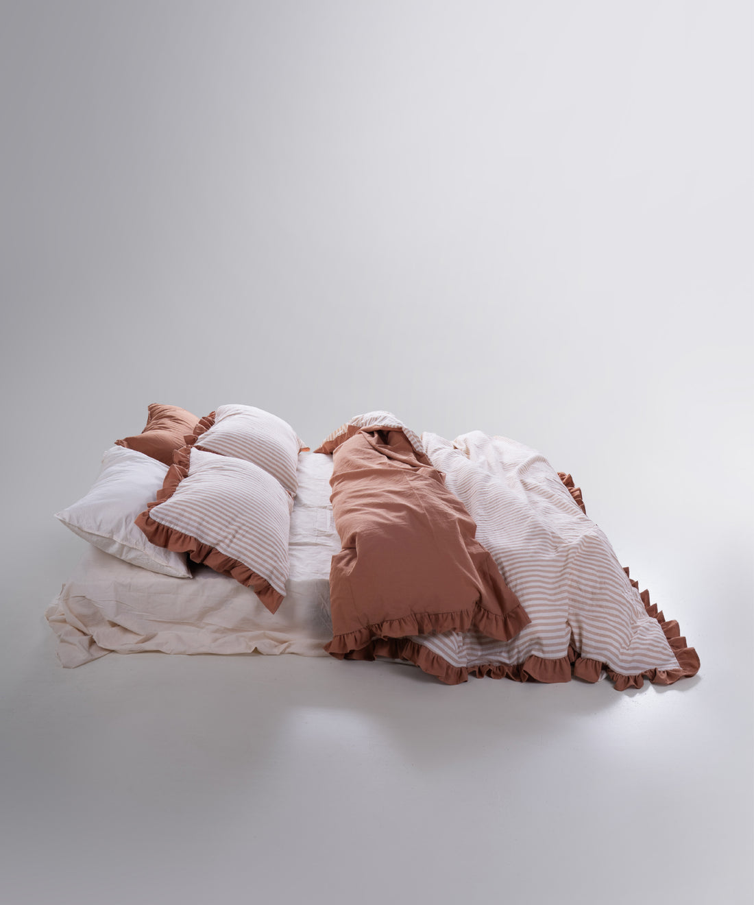 100% Pamuk Garmentwashed Nevresim Takımı Marrakesh