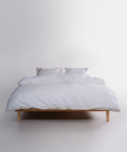 Prima %100 Pamuk El Nakışlı Nevresim Takımı - Valentino Krem