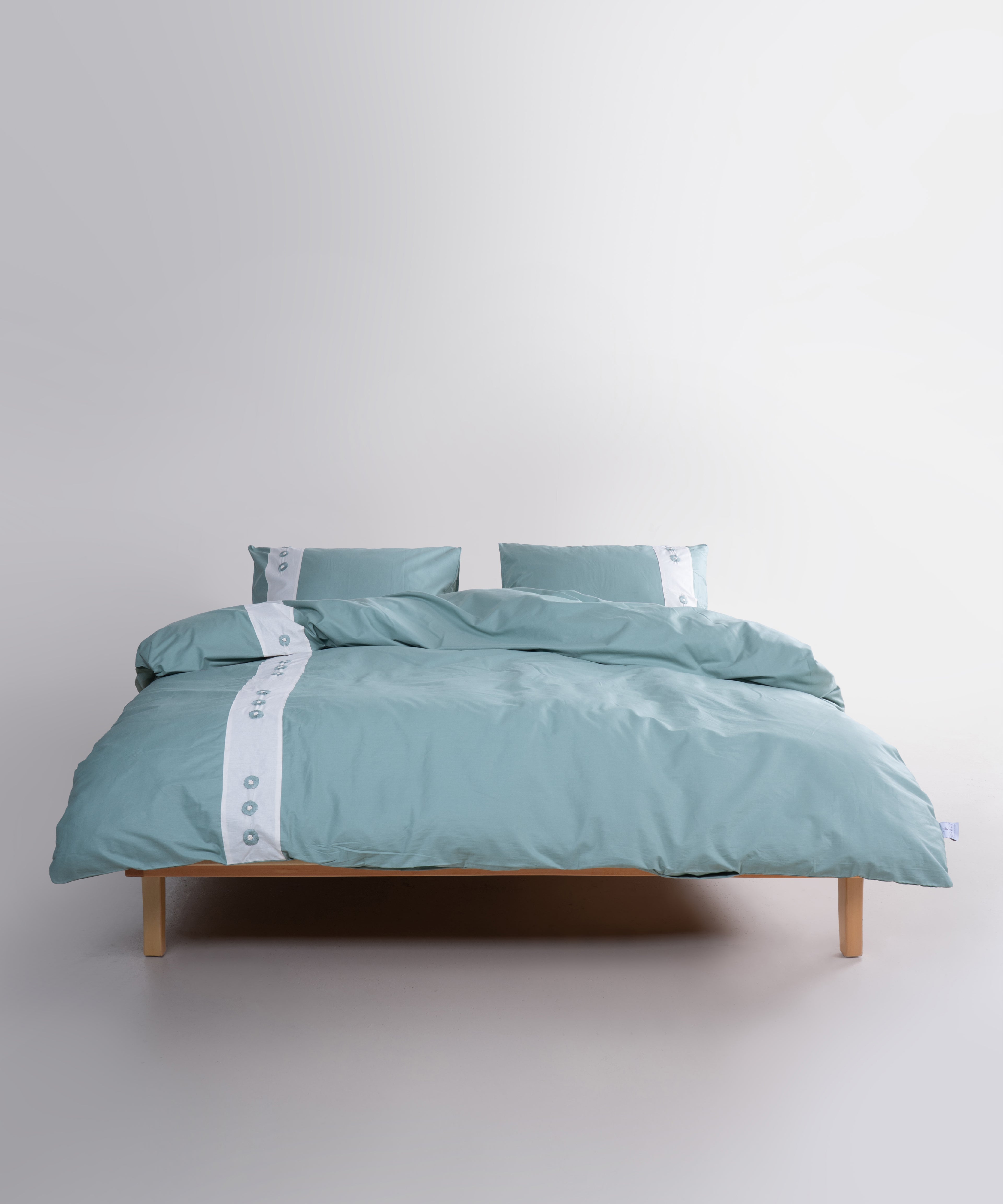 Prima %100 Pamuk El Nakışlı Nevresim Takımı - Daisy Green