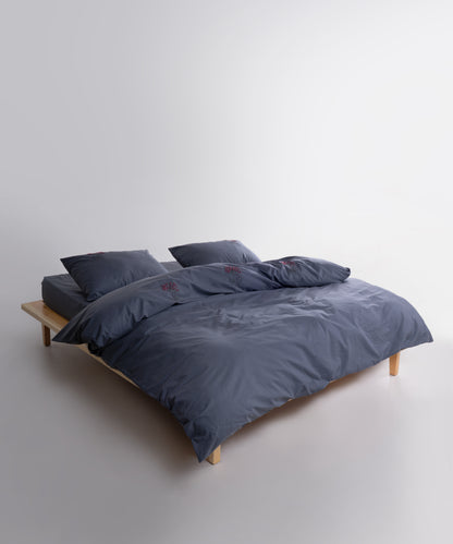 Prima %100 Pamuk El Nakışlı Nevresim Takımı - Livre Antrasit