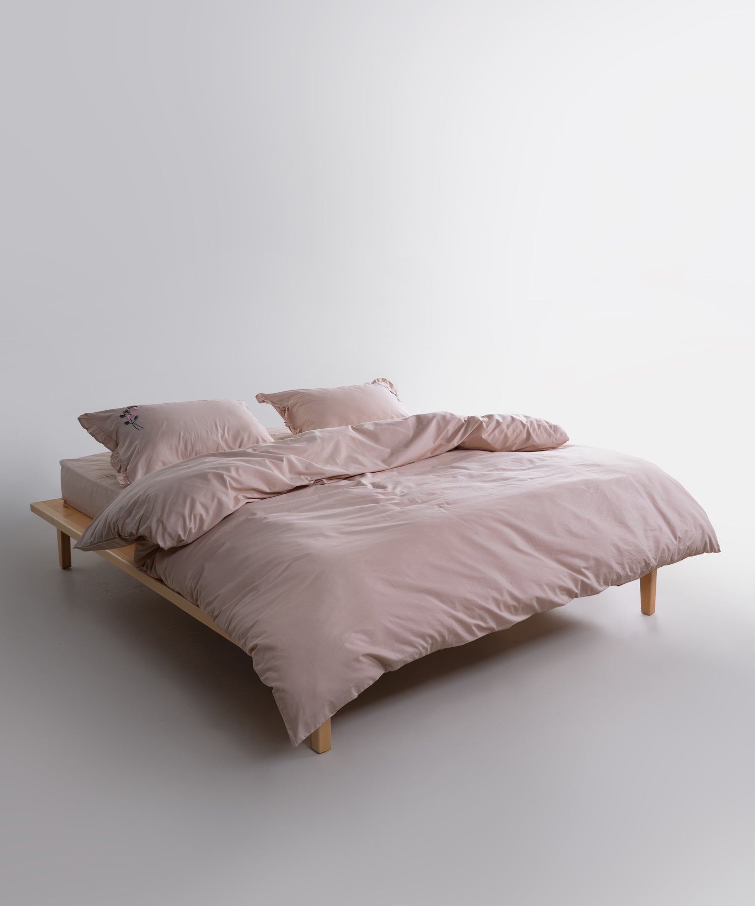 Prima %100 Pamuk El Nakışlı Nevresim Takımı  - Valentino Bej