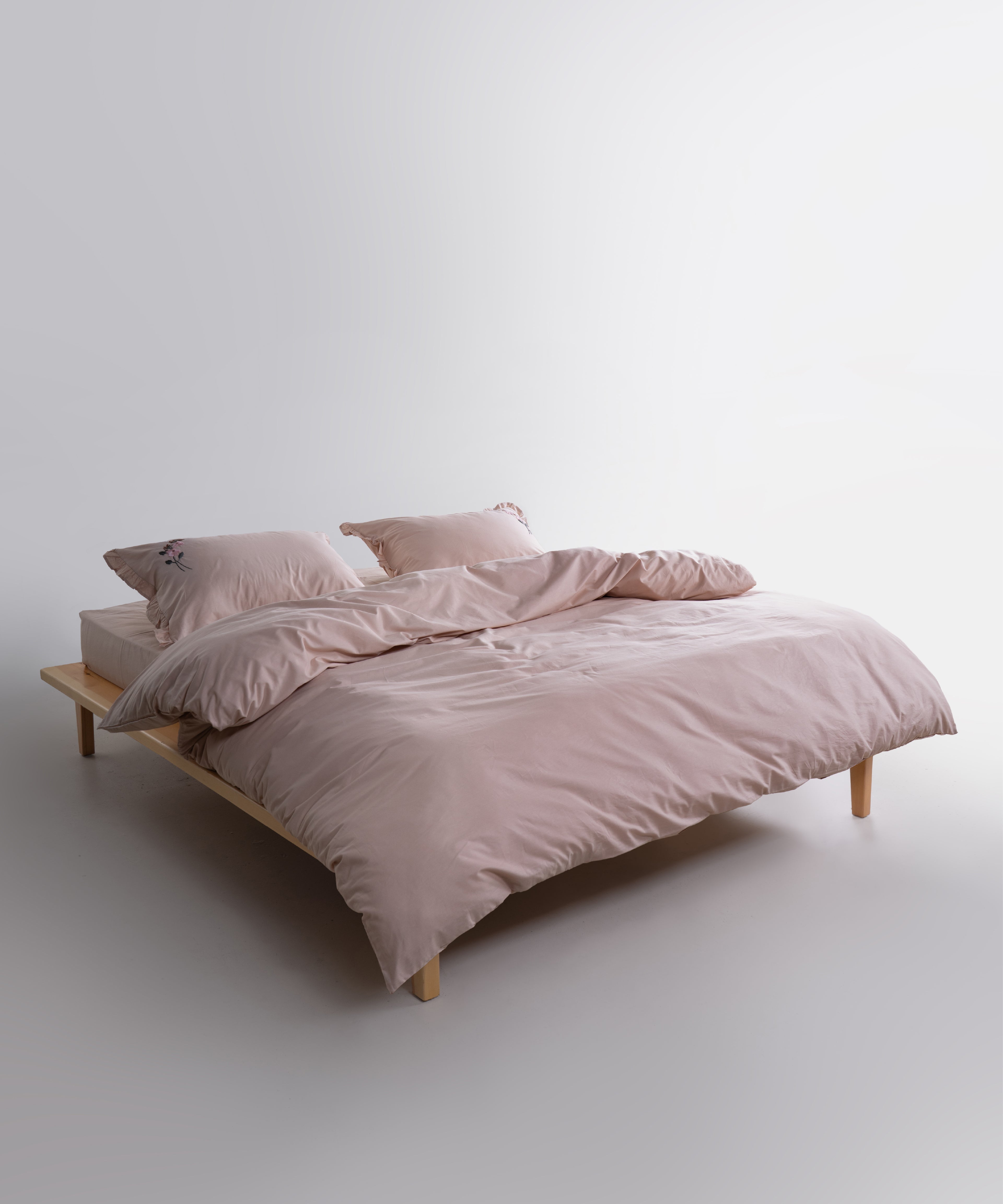 Prima %100 Pamuk El Nakışlı Nevresim Takımı  - Valentino Bej