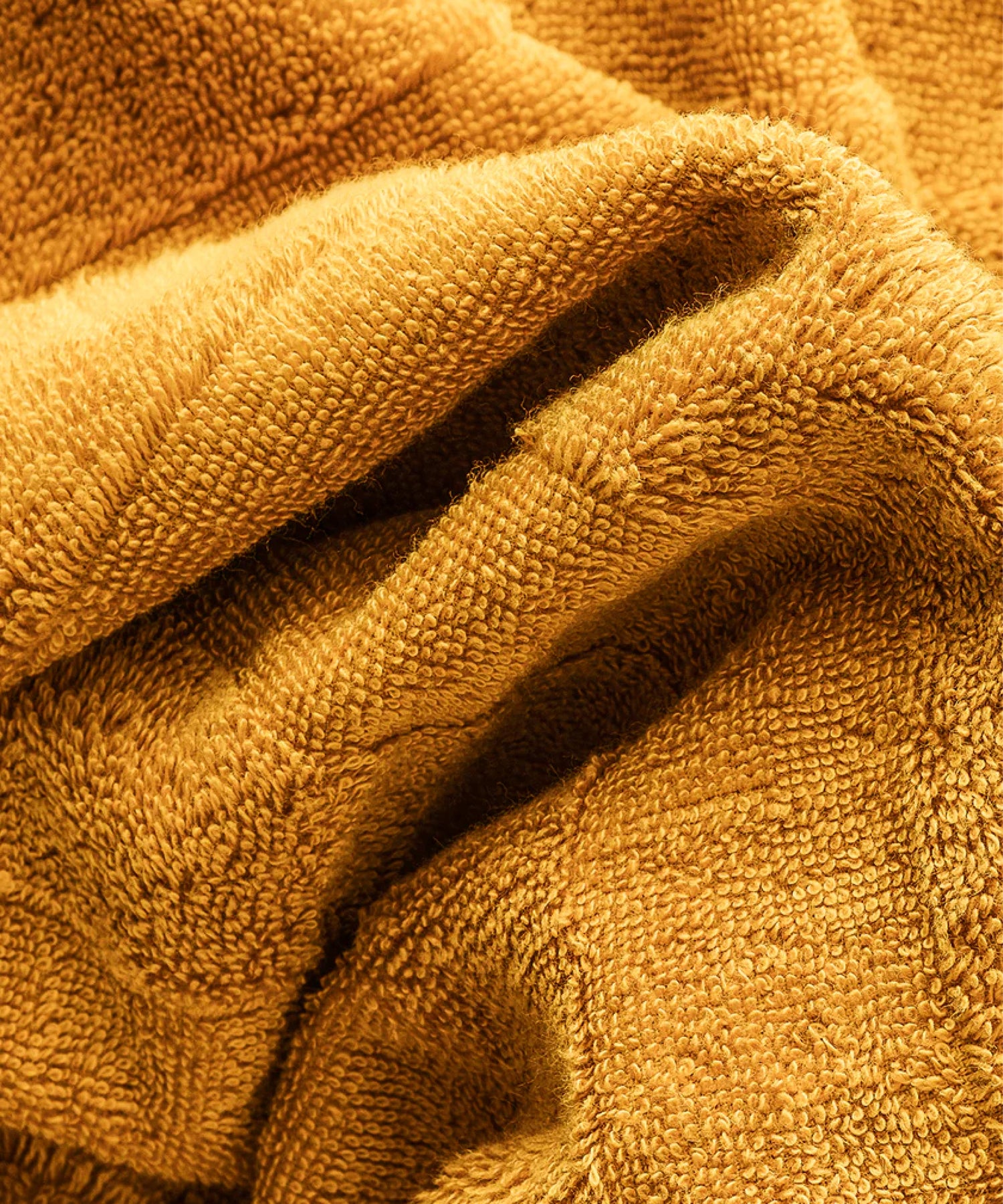 Mons Set - 50x90cm 1 Havlu + 70x140cm 1 Havlu Mustard