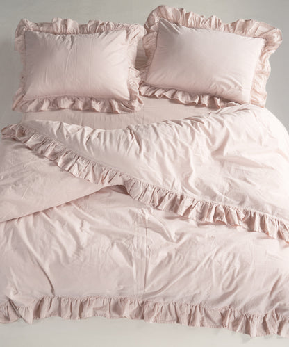 Stonewash 100% Yıkanmış Pamuk Exclusive Nevresim Pristine