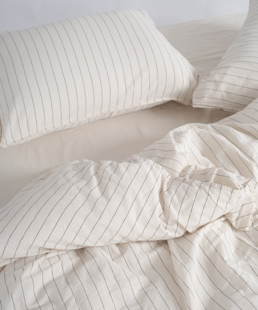 Pure Cotton 100% Pamuk İpliği Boyalı Nevresim Takımı