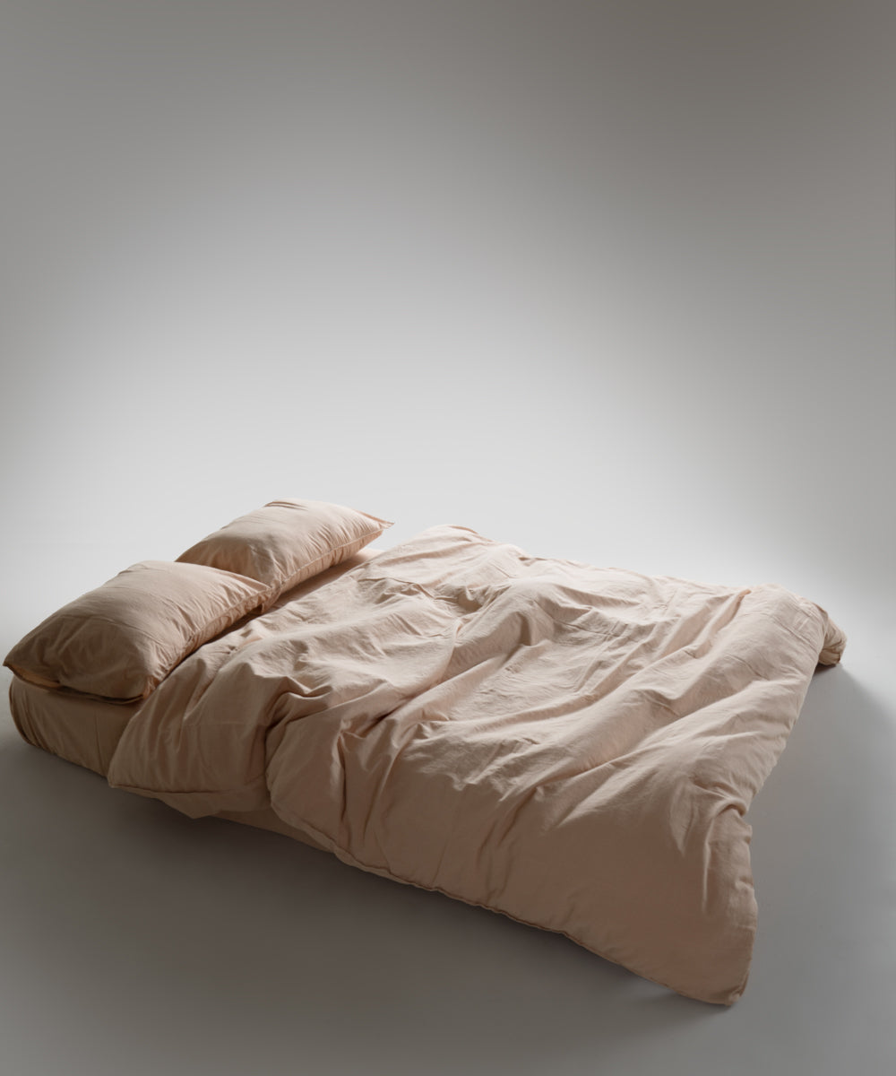 Stonewash 100% Yıkanmış Pamuk Nevresim Takımı Akdeniz Beji