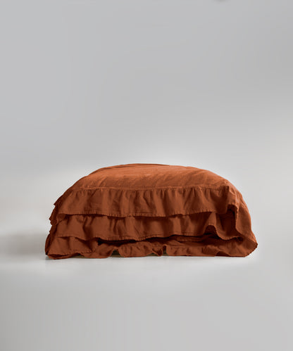 Stonewash 100% Yıkanmış Pamuk Exclusive Nevresim Autumn