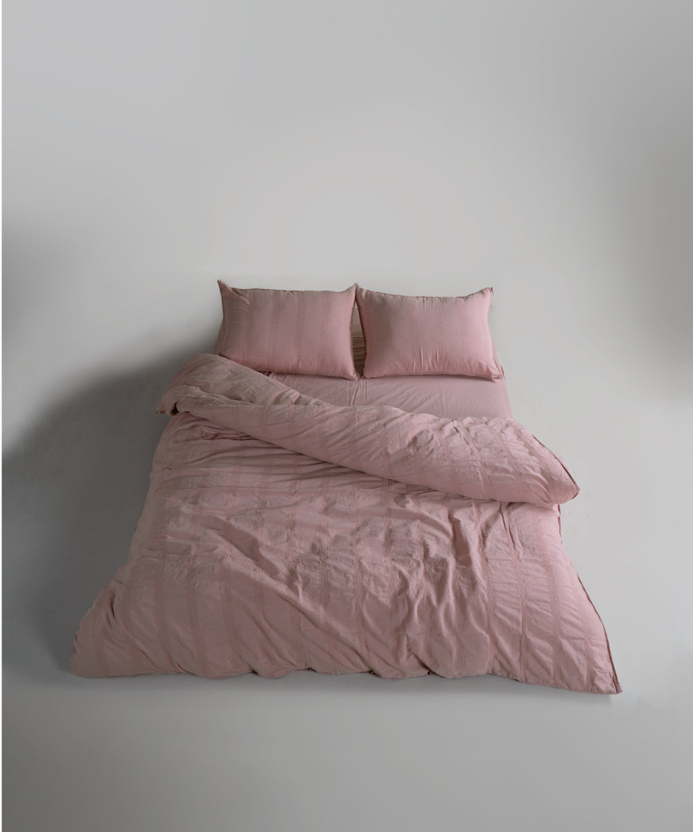 %100 Pamuk Stonewash Nevresim Takımı Cassandra - Pale Mavue