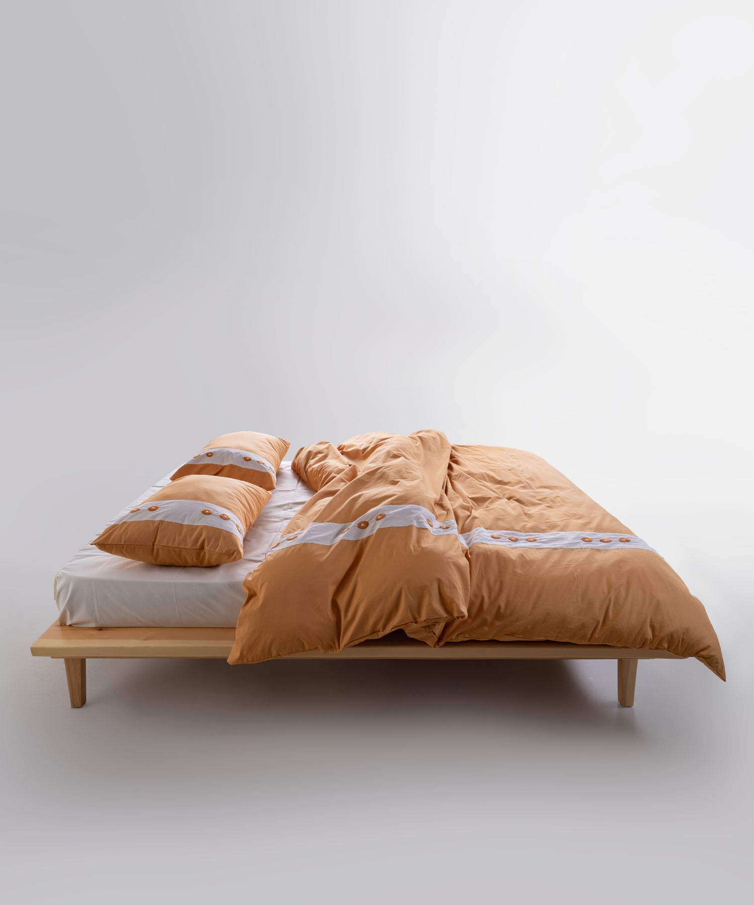 Prima %100 Pamuk El Nakışlı Nevresim Takımı - Daisy Hardal