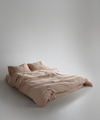 Stonewash 100% Yıkanmış Pamuk Nevresim Takımı Akdeniz Beji