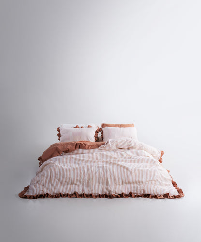 100% Pamuk Garmentwashed Nevresim Takımı Marrakesh