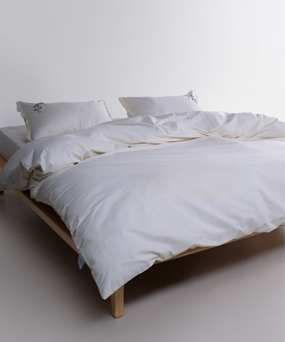 Prima %100 Pamuk El Nakışlı Nevresim Takımı - Valentino Krem