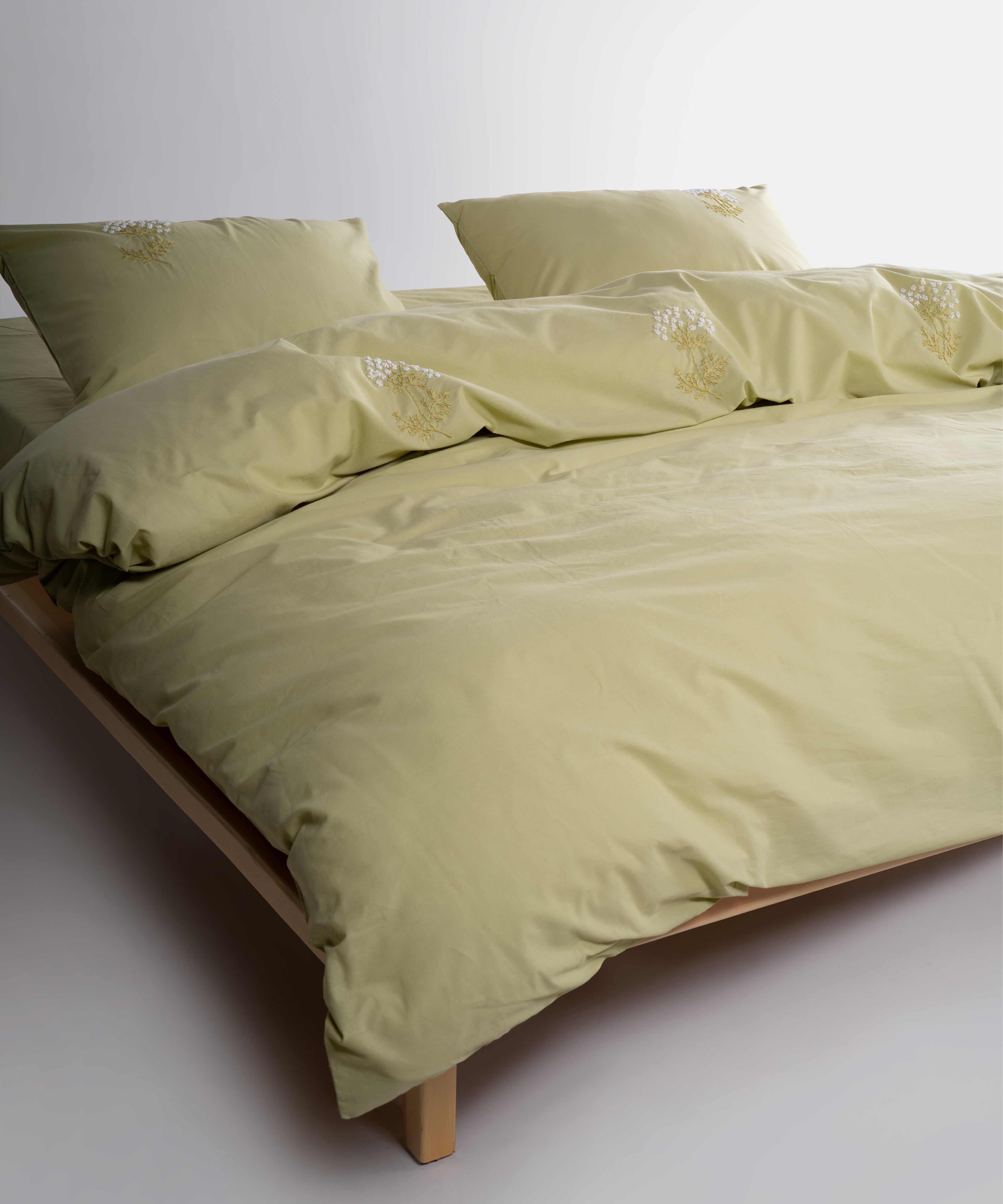 Prima %100 Pamuk El Nakışlı Nevresim Takımı - Livre Adaçayı