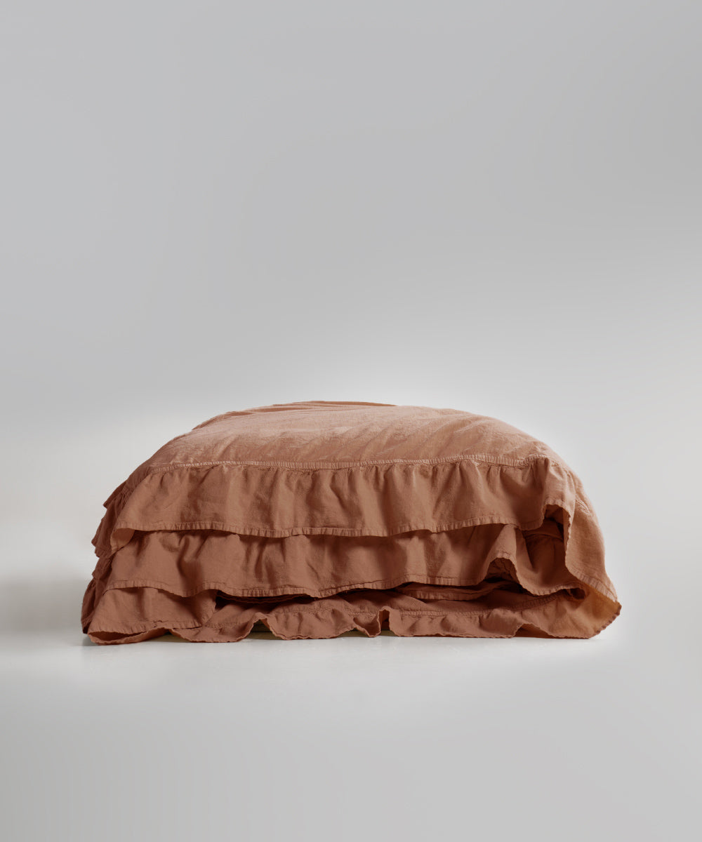 Stonewash 100% Yıkanmış Pamuk Exclusive Nevresim Commencer