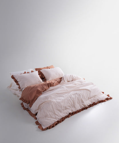 100% Pamuk Garmentwashed Nevresim Takımı Marrakesh