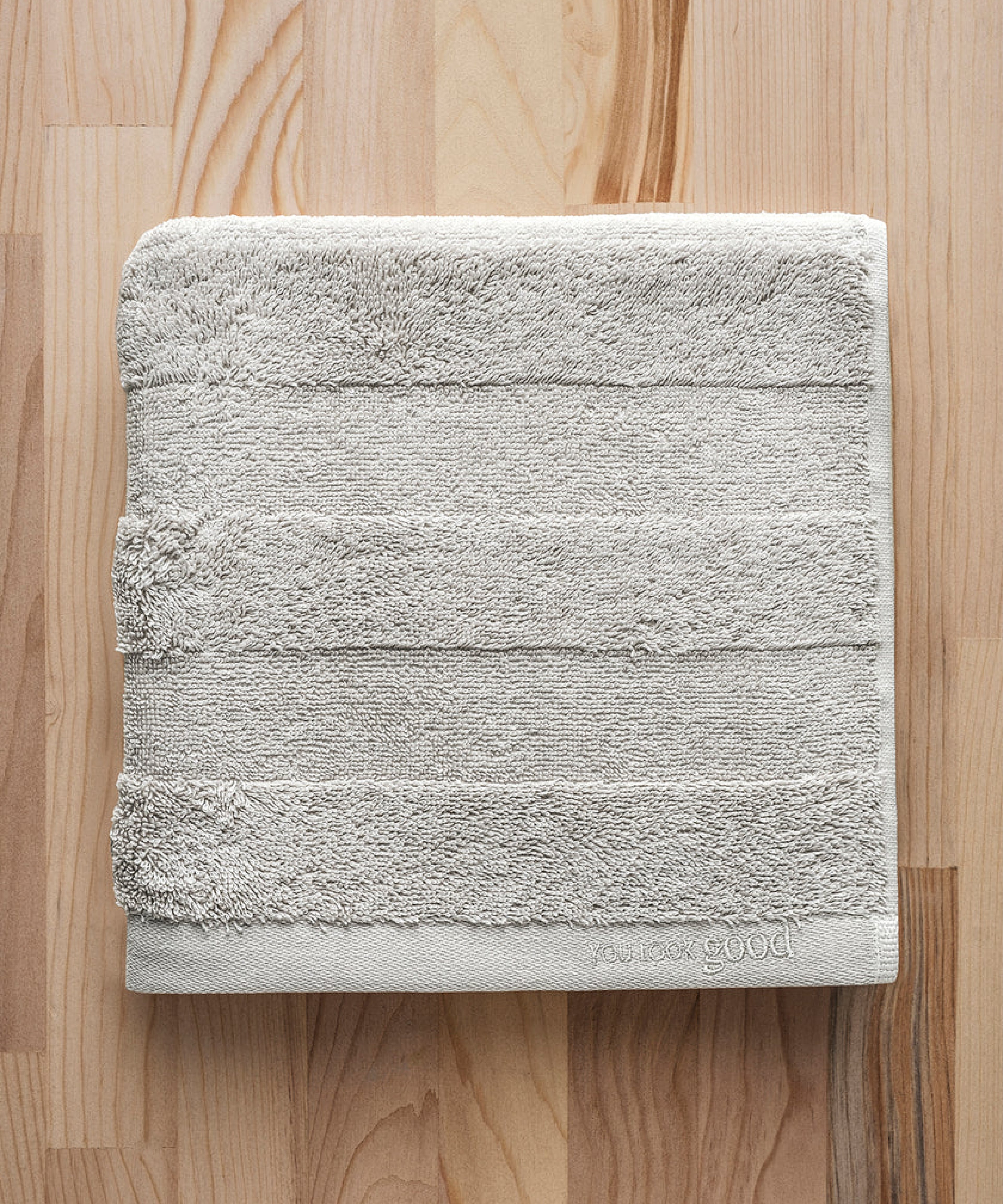 Mons Set - 50x90cm 1 Havlu + 70x140cm 1 Havlu Stone